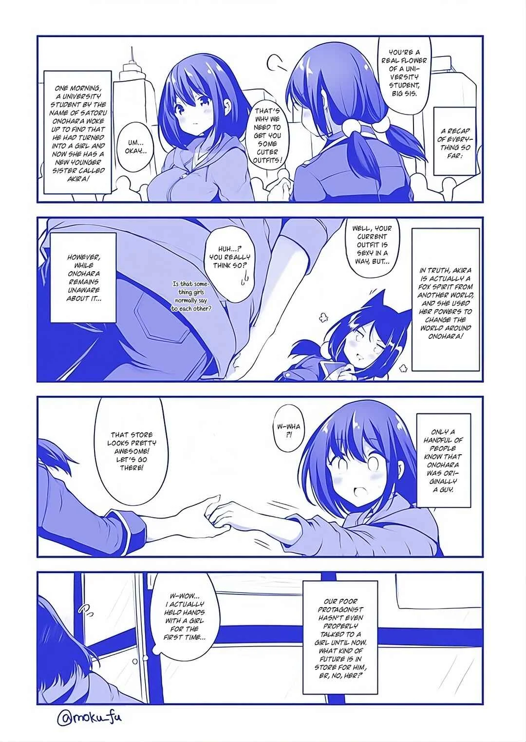 Asa Okitara Onnanoko ni Natteta Manga Chapter 3 - Page 2