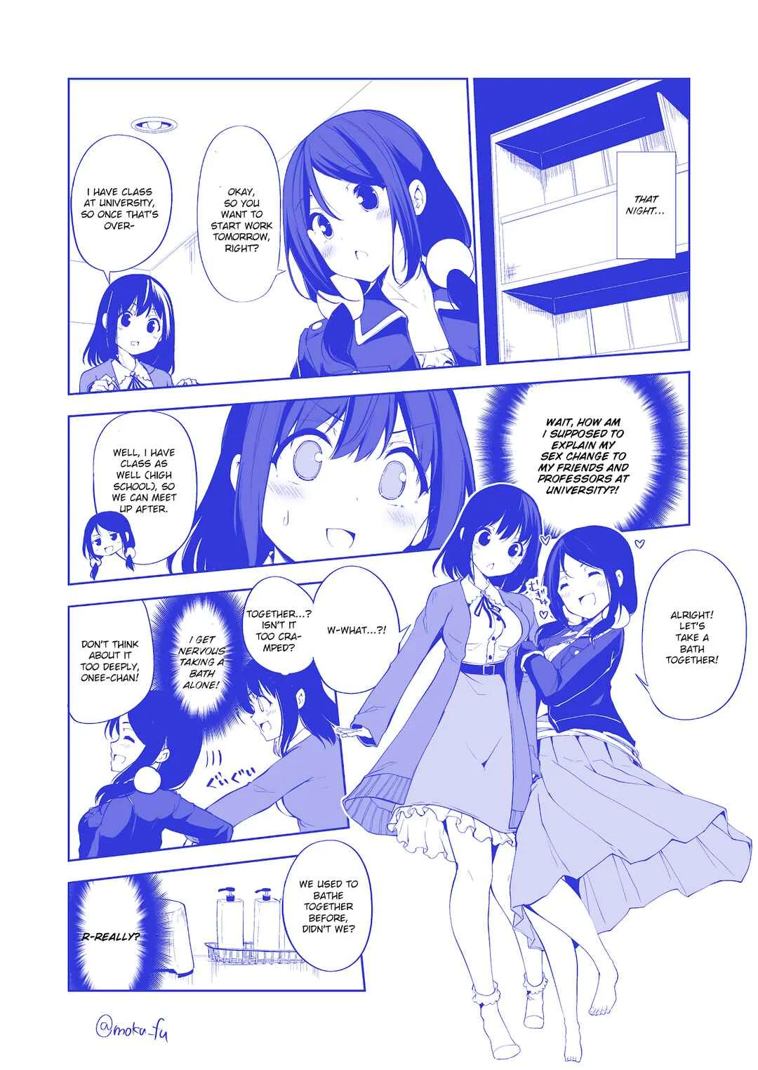 Asa Okitara Onnanoko ni Natteta Manga Chapter 4 - Page 5