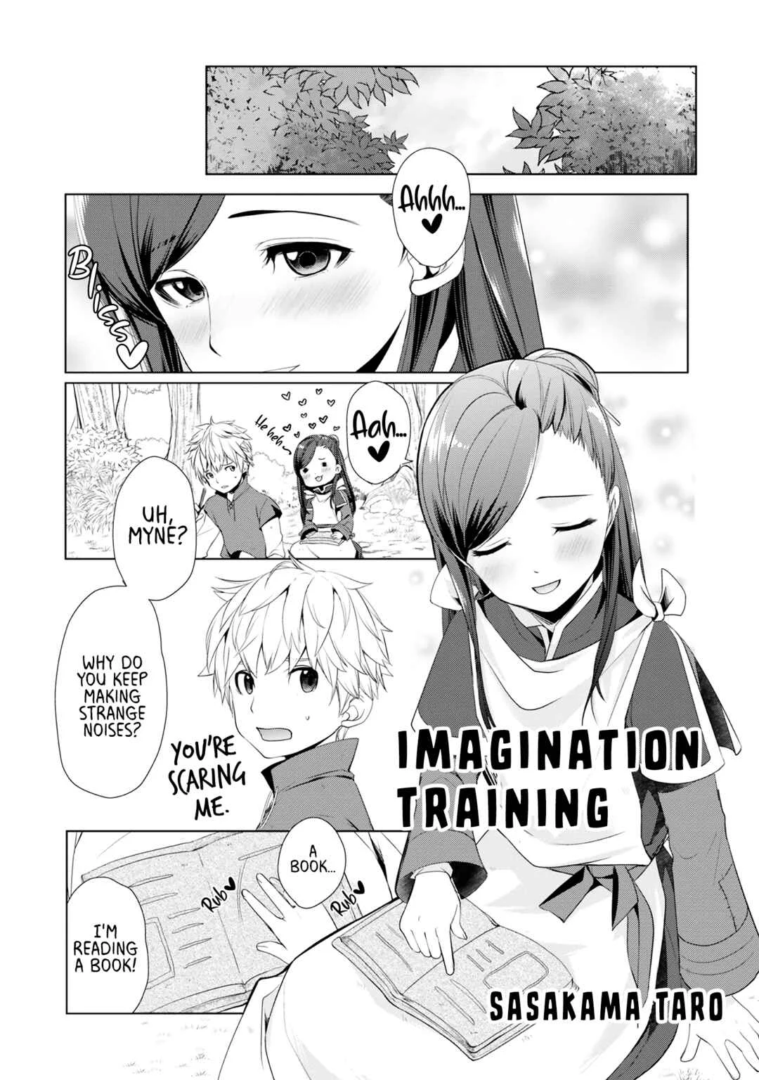 Ascendance of a Bookworm Official Comic Anthology Chapter 3: Imagination Training - Sasakama Taro - Page 1