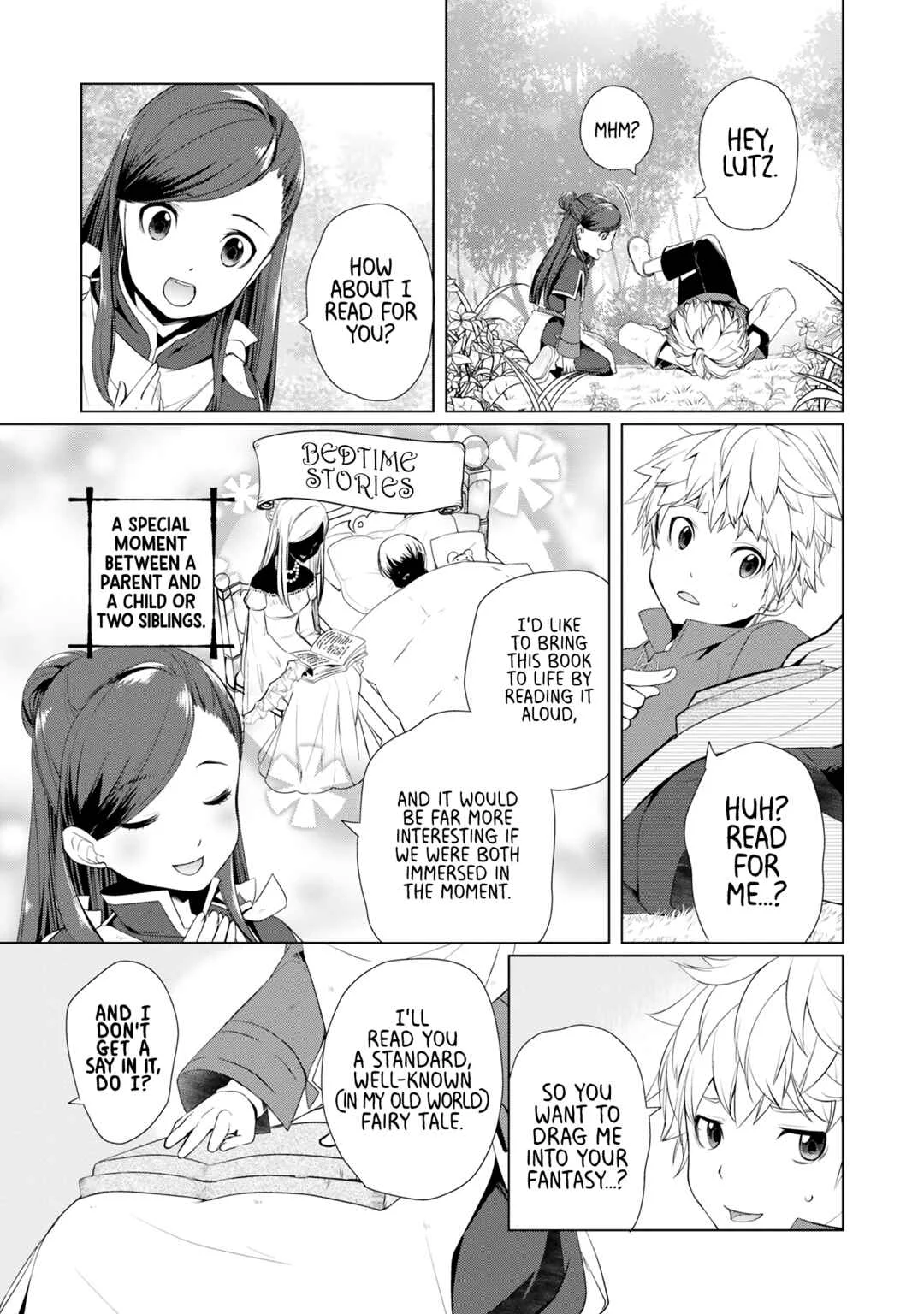 Ascendance of a Bookworm Official Comic Anthology Chapter 3: Imagination Training - Sasakama Taro - Page 3