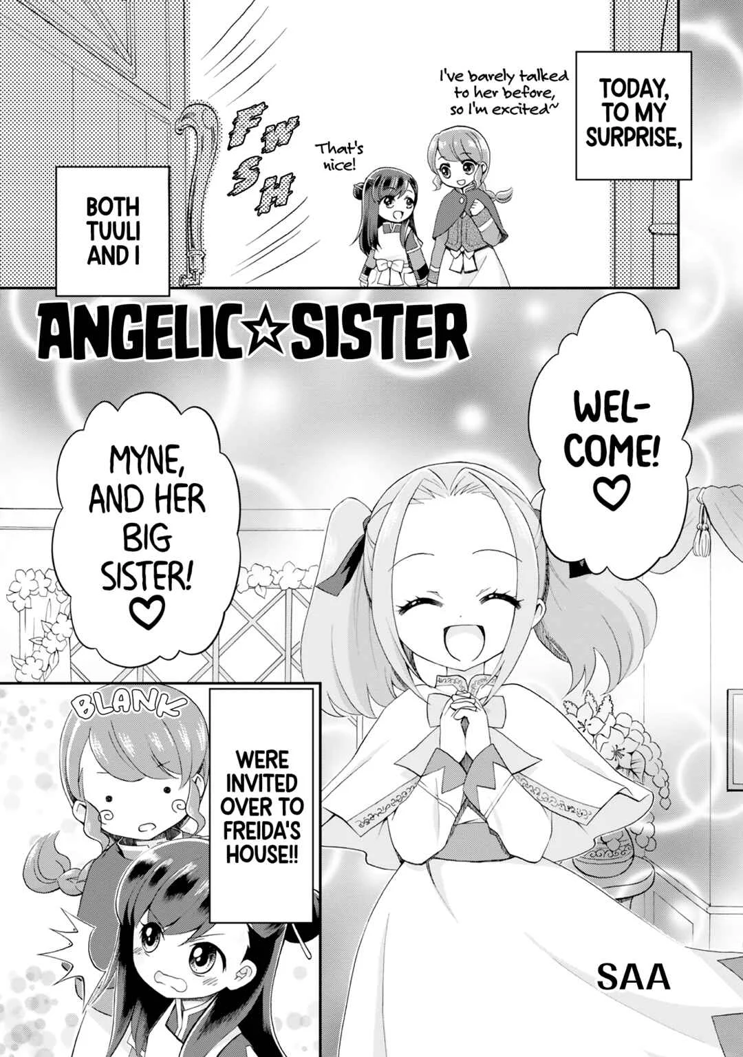 Ascendance of a Bookworm Official Comic Anthology Chapter 4: Angelic☆Sister - SAA - Page 1