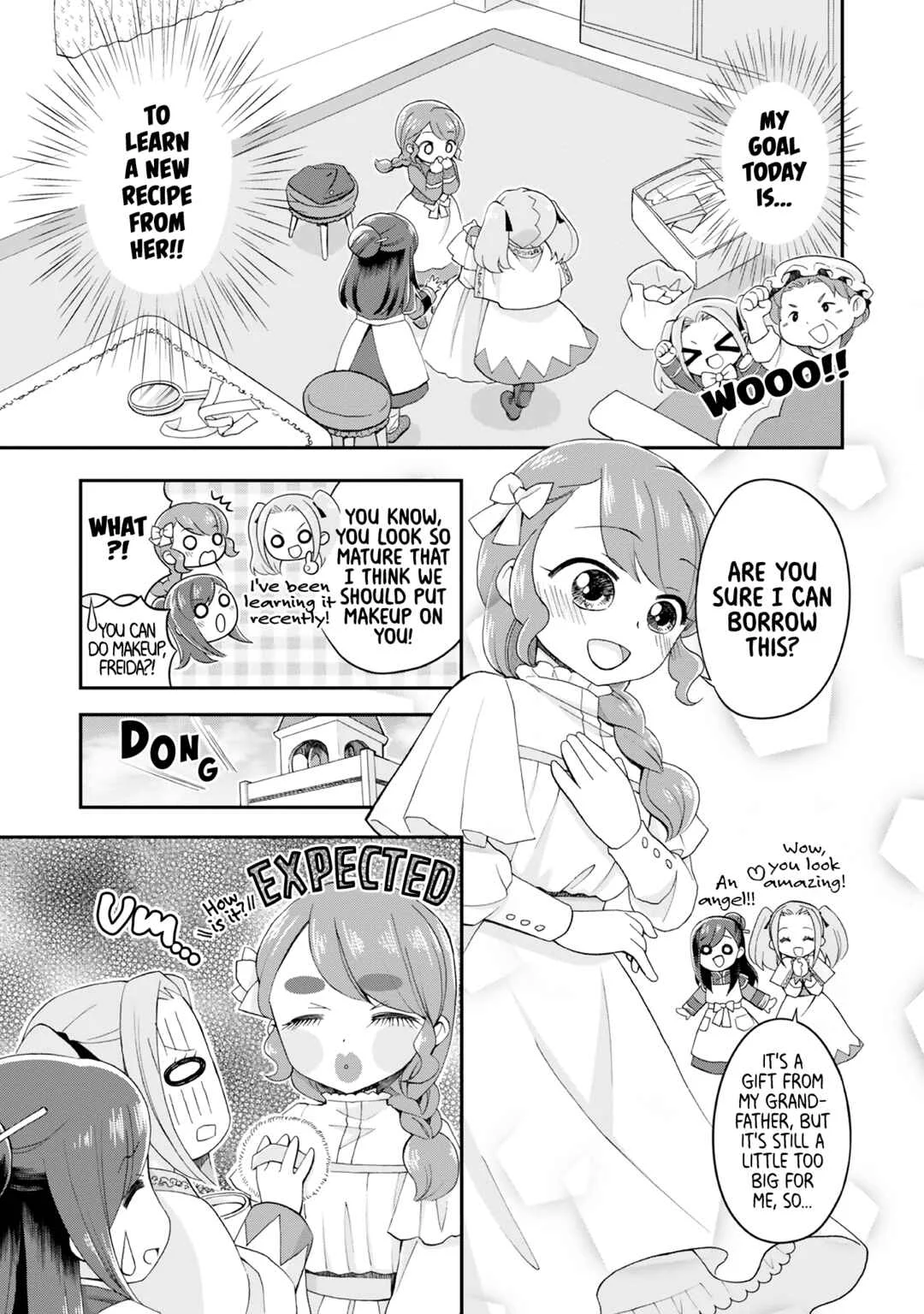 Ascendance of a Bookworm Official Comic Anthology Chapter 4: Angelic☆Sister - SAA - Page 3