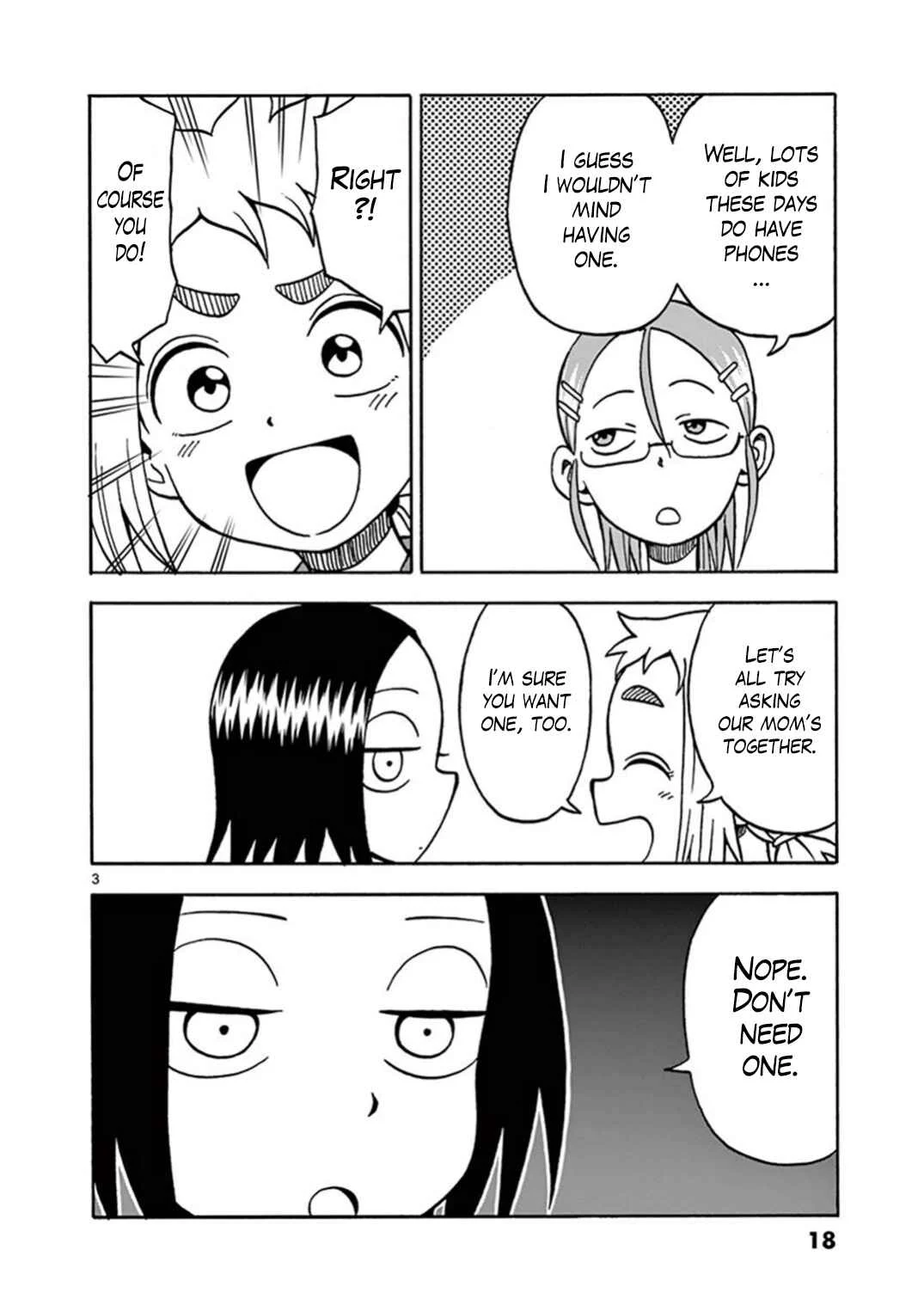 Ashita wa Doyoubi Chapter 3: Cellphone - Page 3