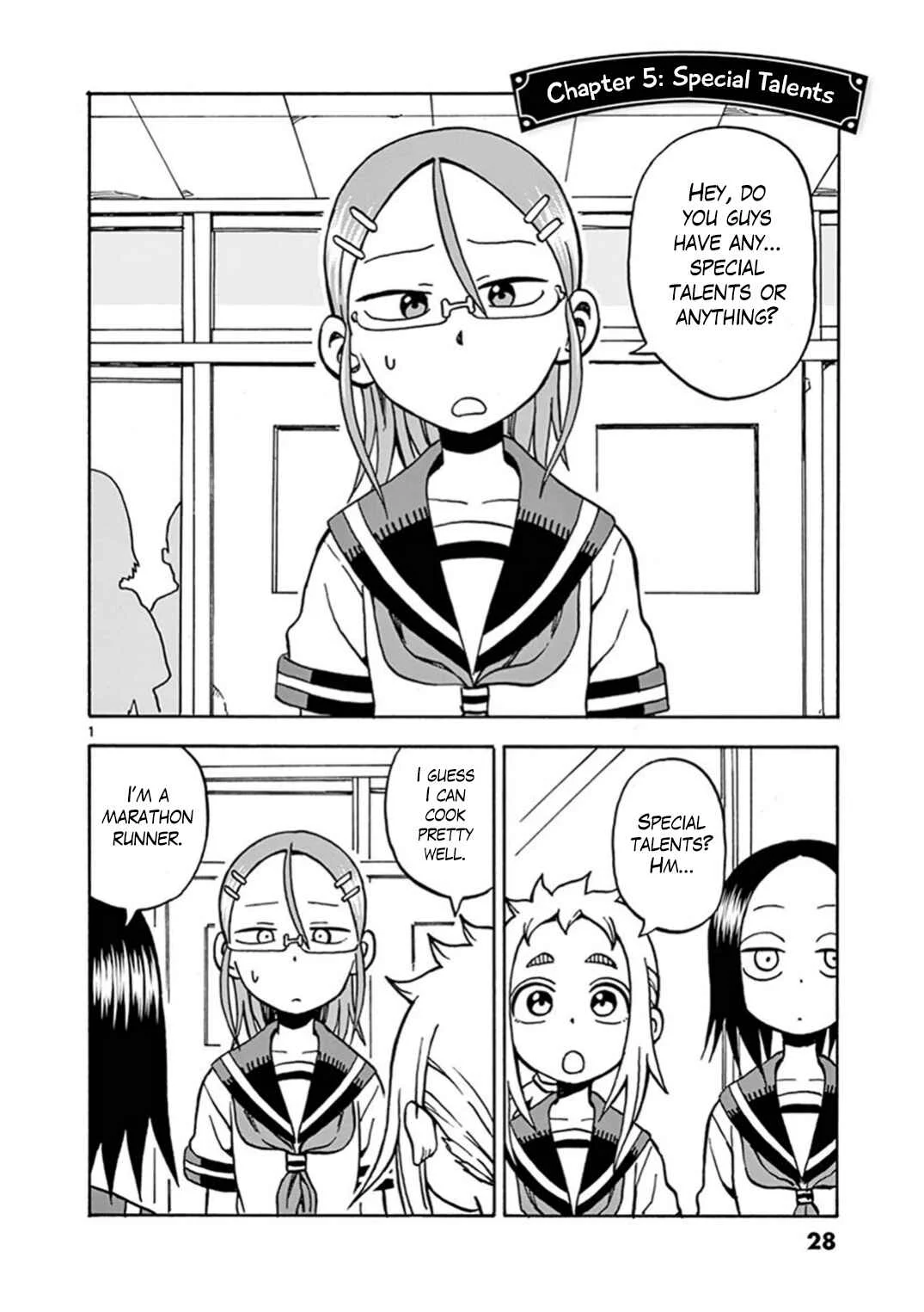 Ashita wa Doyoubi Chapter 5: Special Talents - Page 1