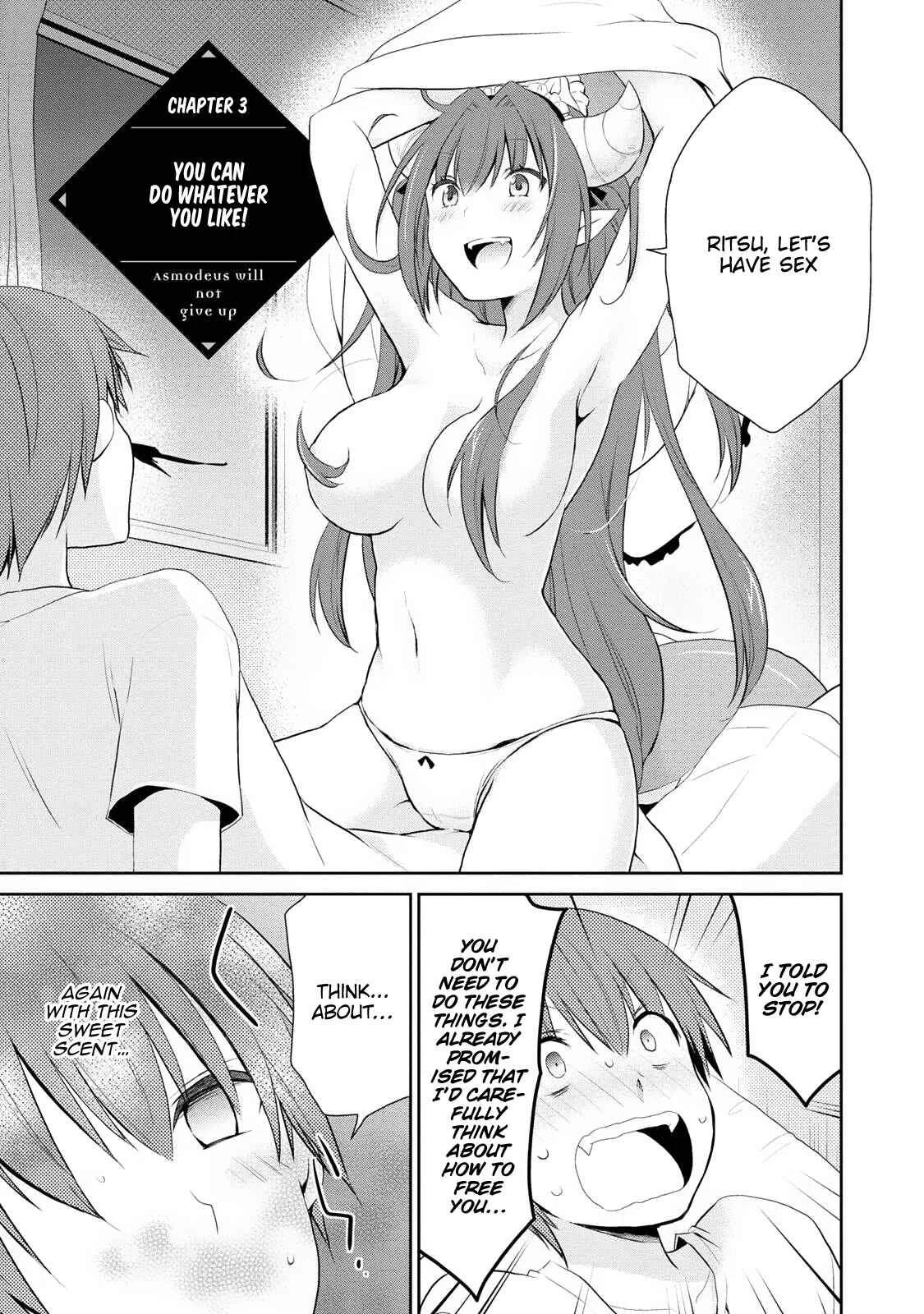 Asmodeus wa Akiramenai Chapter 3: You can do whatever you like! - Page 2