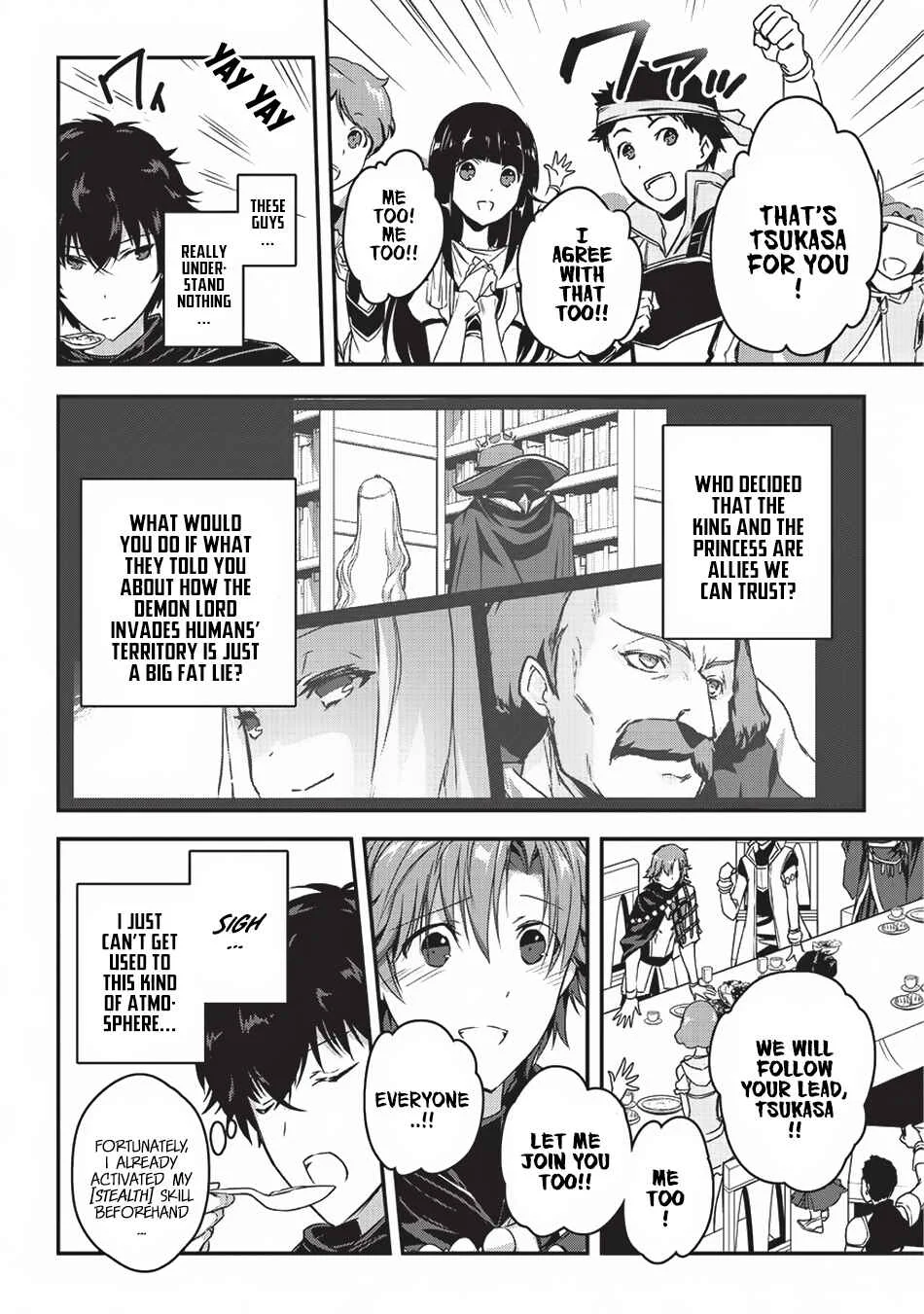 Assassin de Aru Ore no Sutetasu ga Yuusha Yori mo Akiraka ni Tsuyoi Nodaga Chapter 2: Trap (1) - Page 4