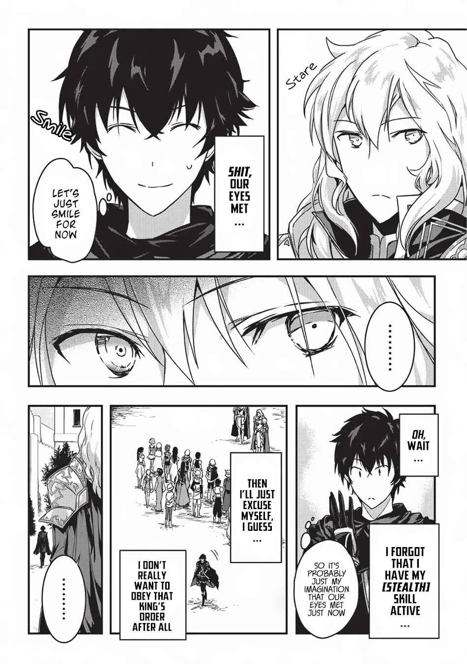 Assassin de Aru Ore no Sutetasu ga Yuusha Yori mo Akiraka ni Tsuyoi Nodaga Chapter 2: Trap (1) - Page 10