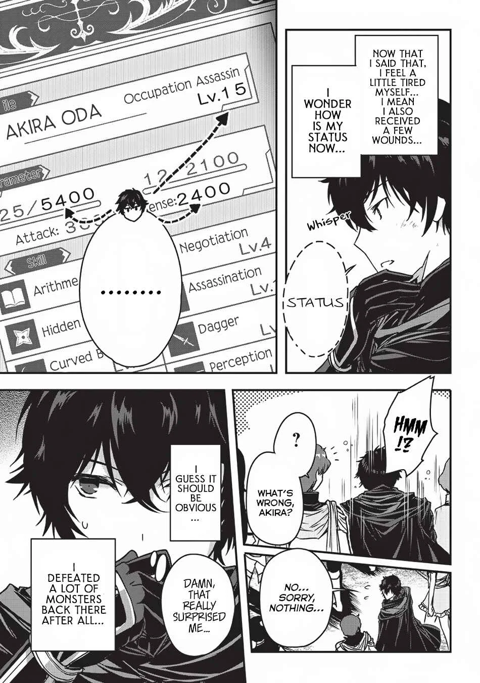 Assassin de Aru Ore no Sutetasu ga Yuusha Yori mo Akiraka ni Tsuyoi Nodaga Chapter 4: Trap (3) - Page 12