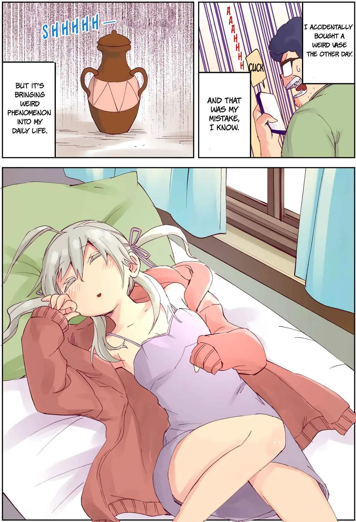 Ayashii Tsubo Kattara, Naka kara Bishoujo ga Detekita Hanashi. Chapter 2 - Page 1