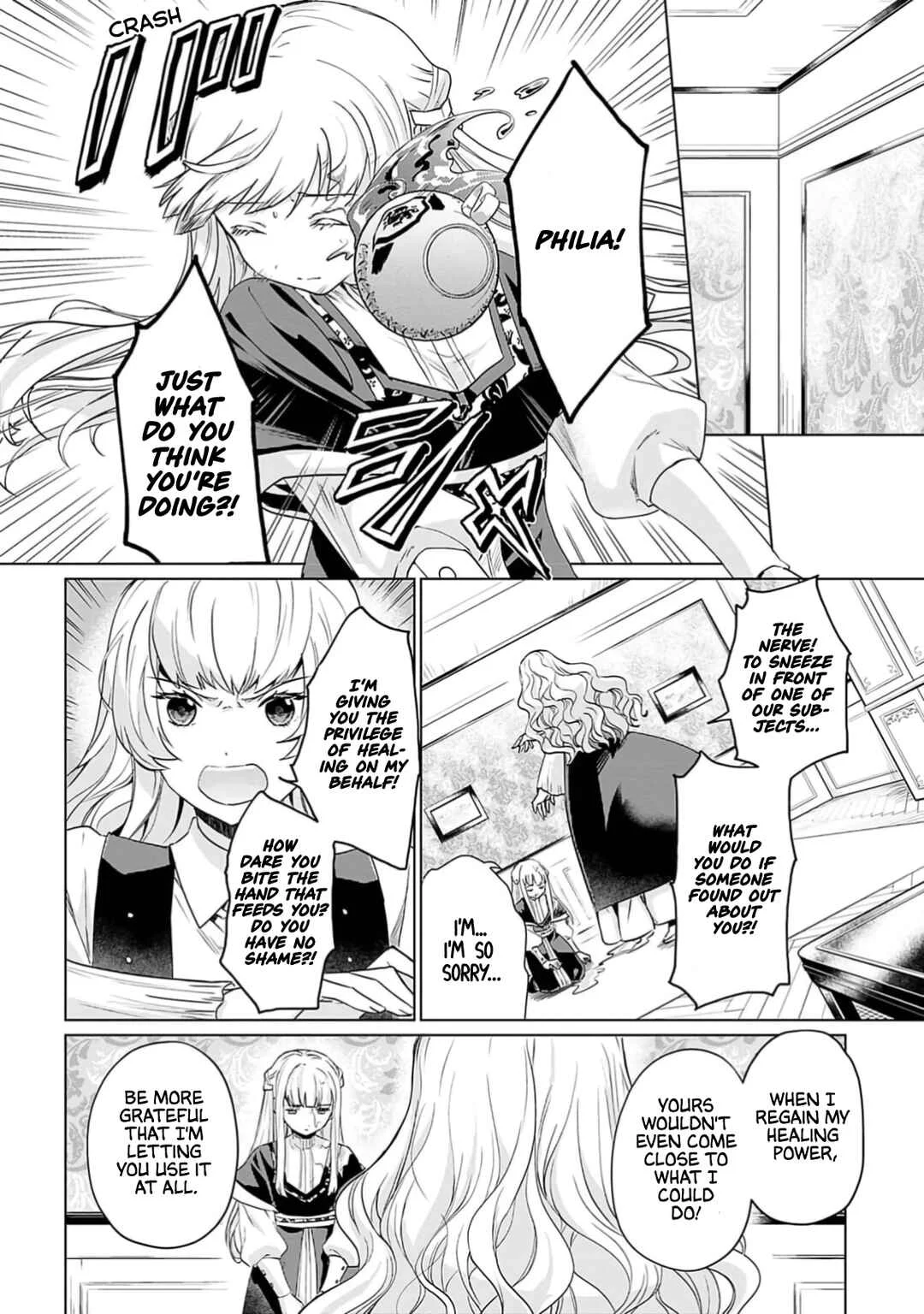 Azamukare Seijo to Shugoryuu no Konyaku Chapter 1 - Page 9