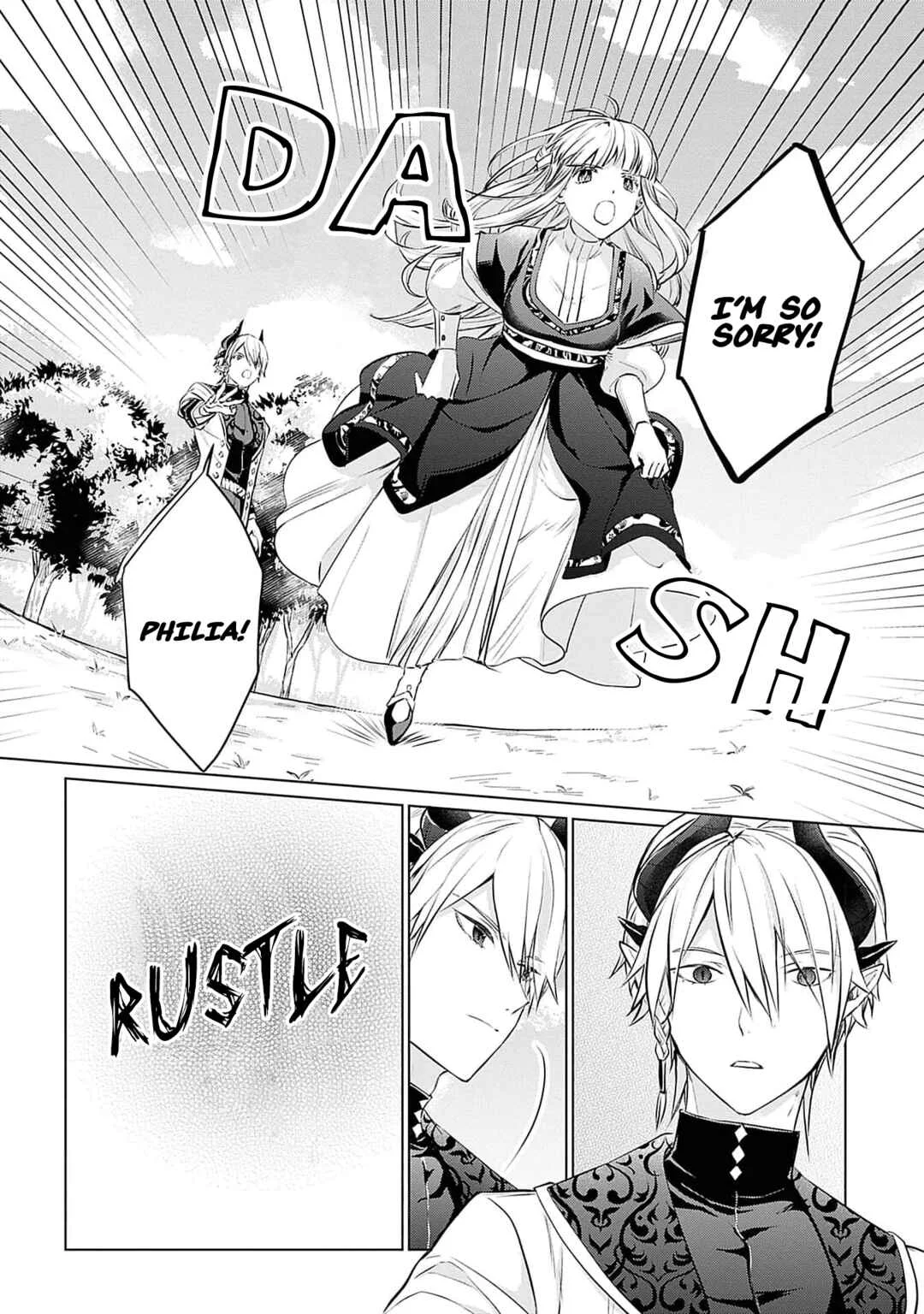 Azamukare Seijo to Shugoryuu no Konyaku Chapter 3 - Page 7