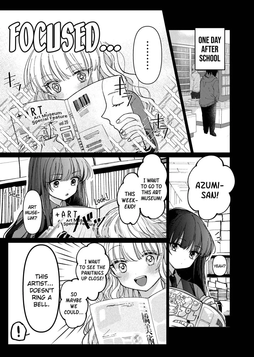 Azumi-chan to Kochou-chan Chapter 5 - Page 1