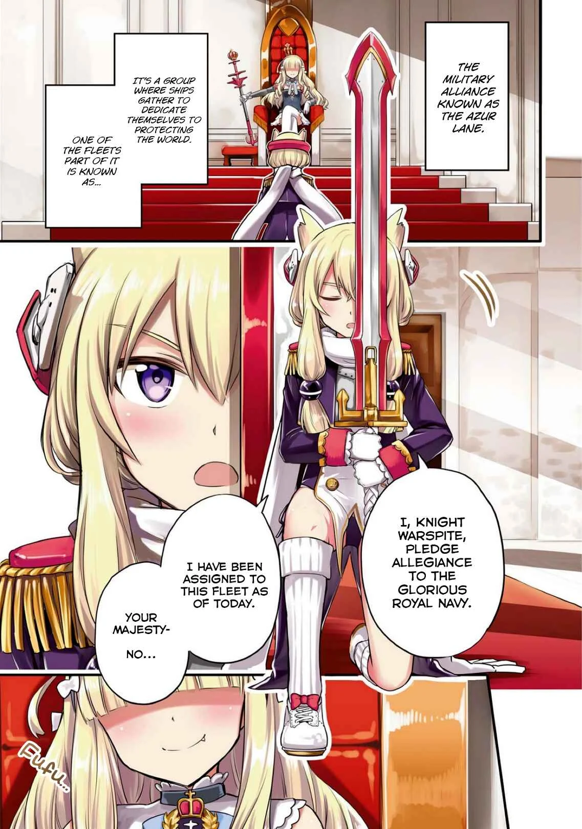 Azur Lane: Queen's Orders Chapter 1 - Page 3