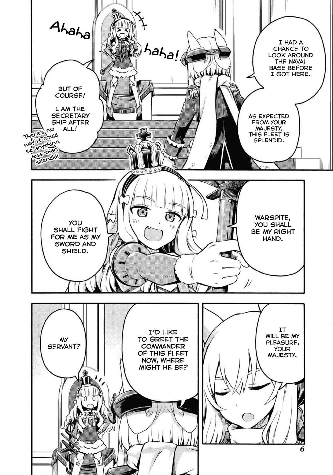 Azur Lane: Queen's Orders Chapter 1 - Page 7