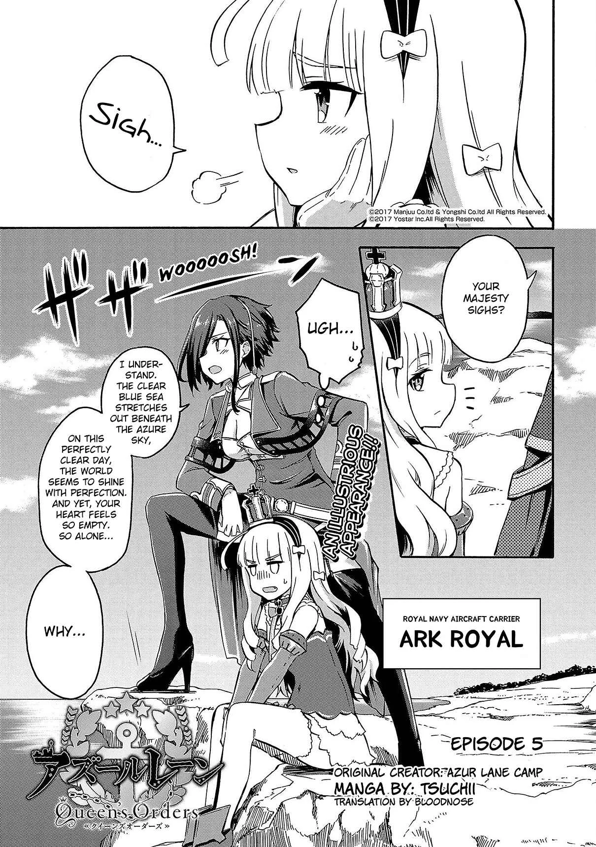 Azur Lane: Queen's Orders Chapter 5 - Page 1