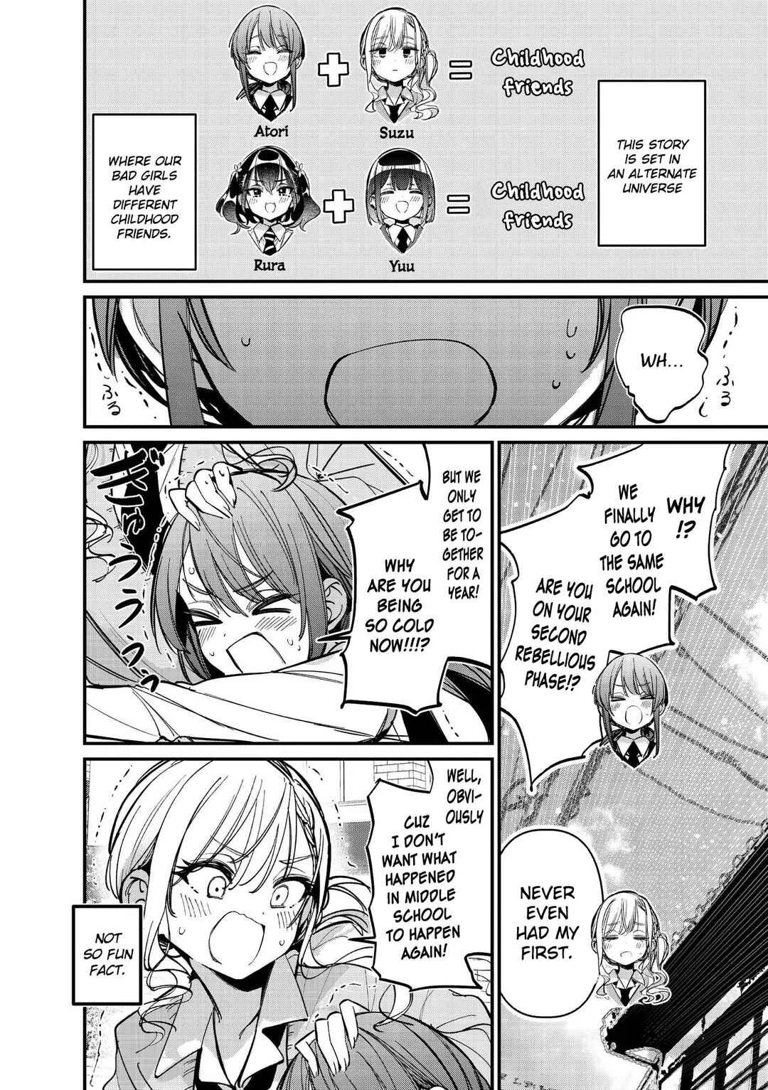 Bad Girl Chapter 0.6: Side Story - Childhood Friends Swap - Page 2