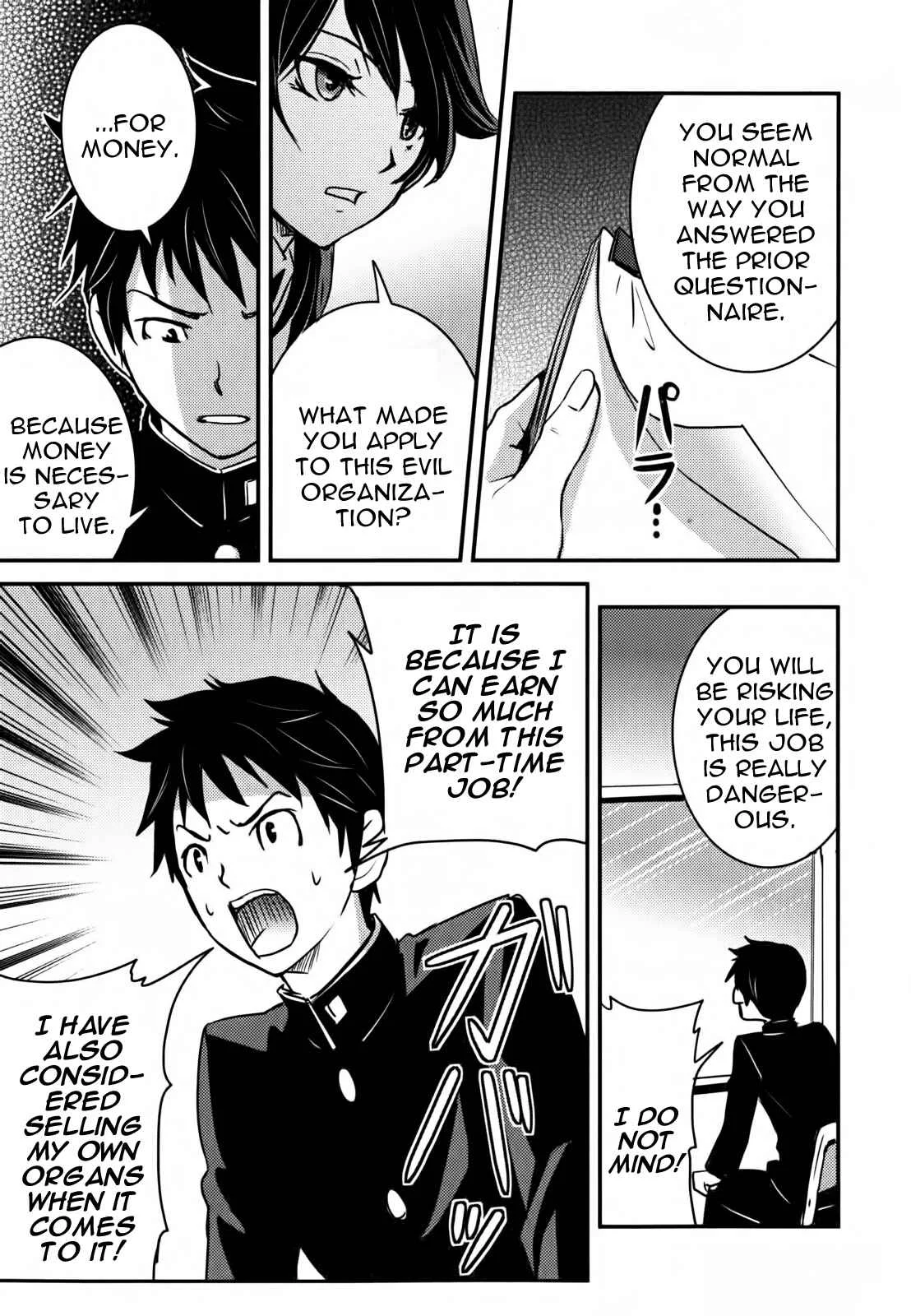 Baito-saki wa "Aku no Soshiki"!? Chapter 1: From today I'm being evil! - Page 21