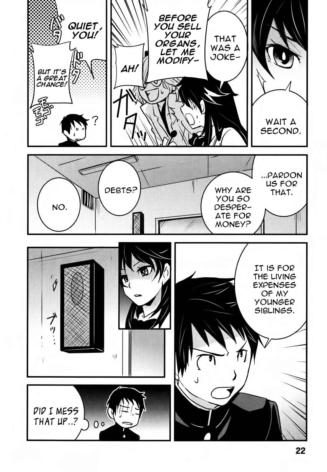 Baito-saki wa "Aku no Soshiki"!? Chapter 1: From today I'm being evil! - Page 22