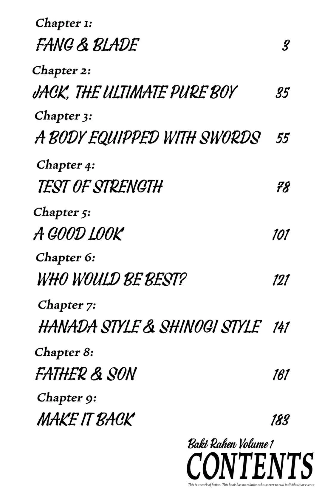 Baki Rahen Chapter 1: Fang & Blade - Page 5