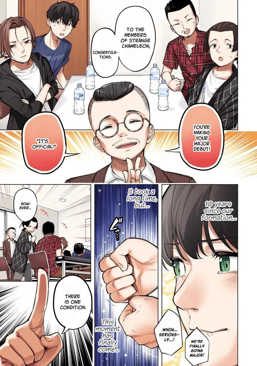 Band o Kubi ni Sareta Boku to Oshi JK no Seishun Rewrite Chapter 1 - Page 1