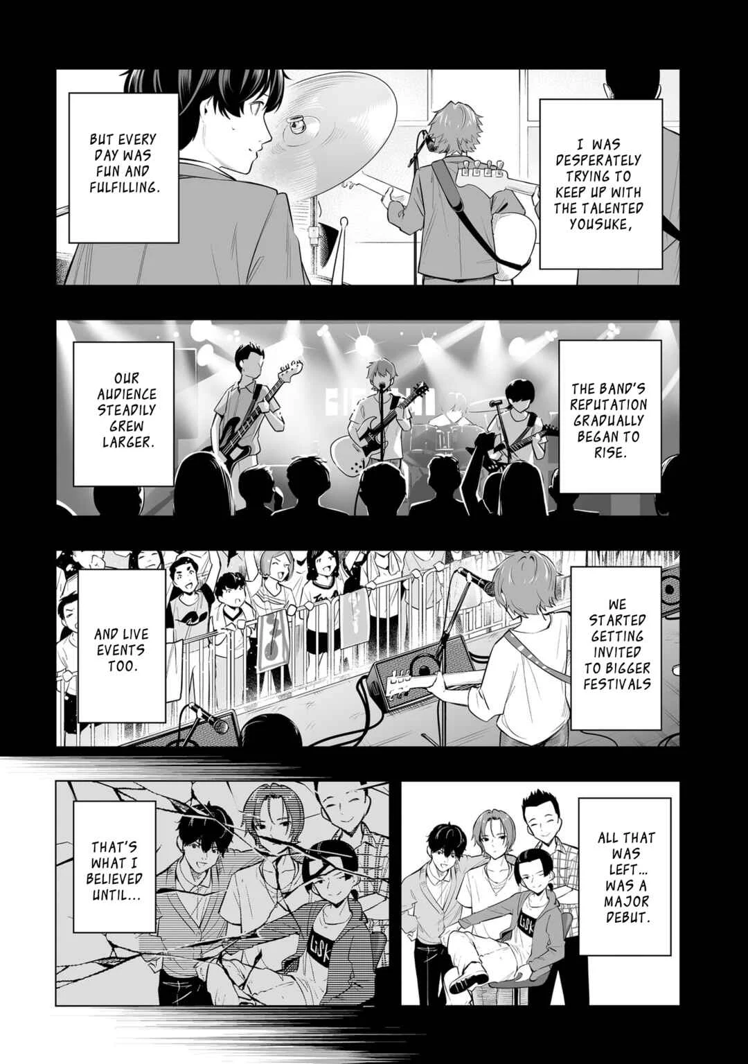 Band o Kubi ni Sareta Boku to Oshi JK no Seishun Rewrite Chapter 1 - Page 10