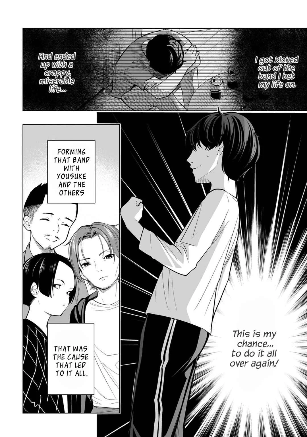 Band o Kubi ni Sareta Boku to Oshi JK no Seishun Rewrite Chapter 1 - Page 36