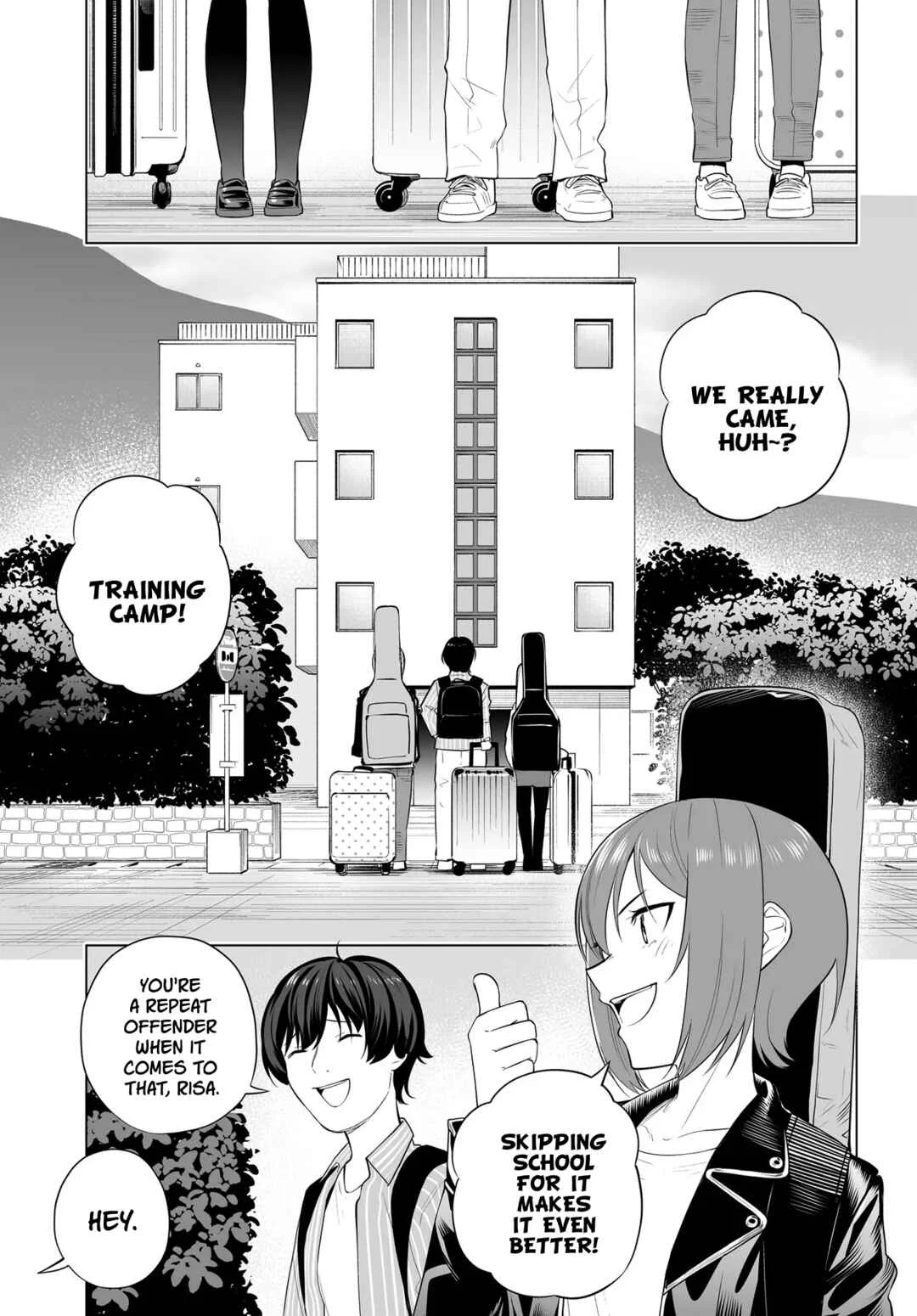 Band o Kubi ni Sareta Boku to Oshi JK no Seishun Rewrite Chapter 13 - Page 1