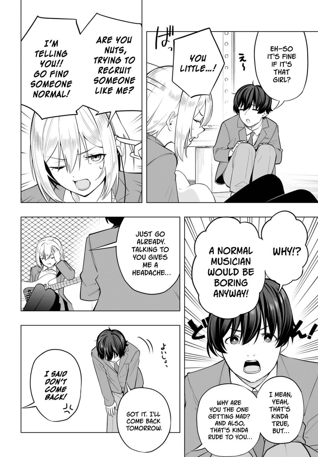 Band o Kubi ni Sareta Boku to Oshi JK no Seishun Rewrite Chapter 6 - Page 14