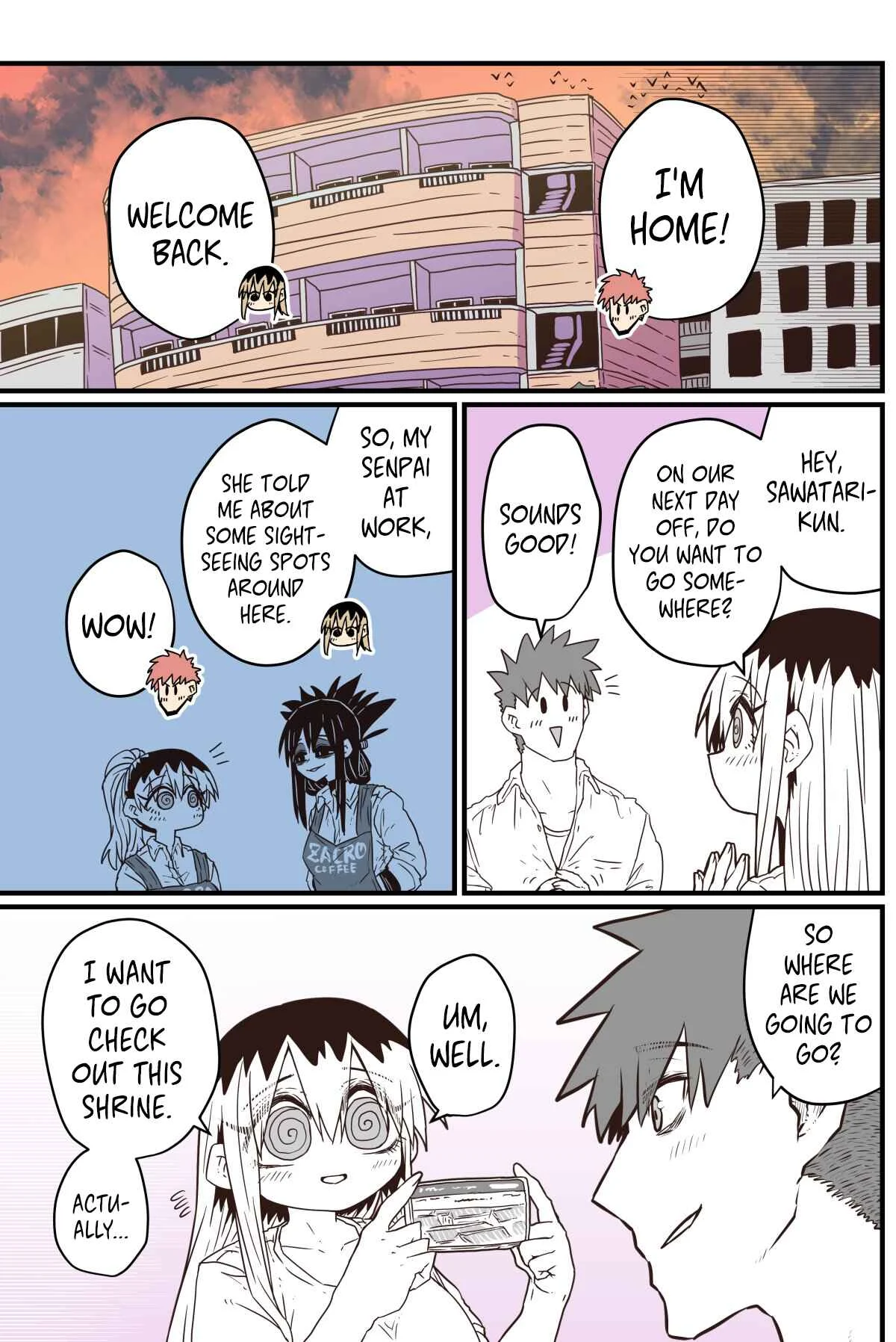 Batsuichi de Nakimushi na Otonarisan Chapter 5 - Page 3