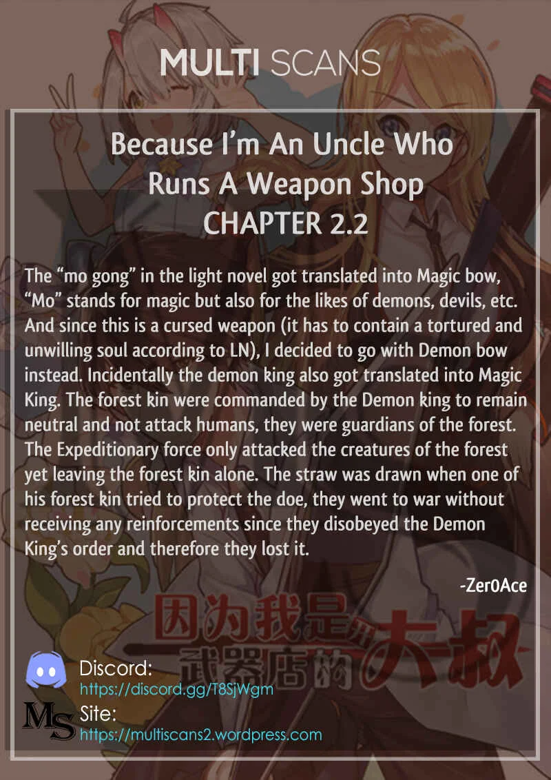 Because I'm an Uncle Who Runs a Weapon Shop Chapter 2.2 - Page 34