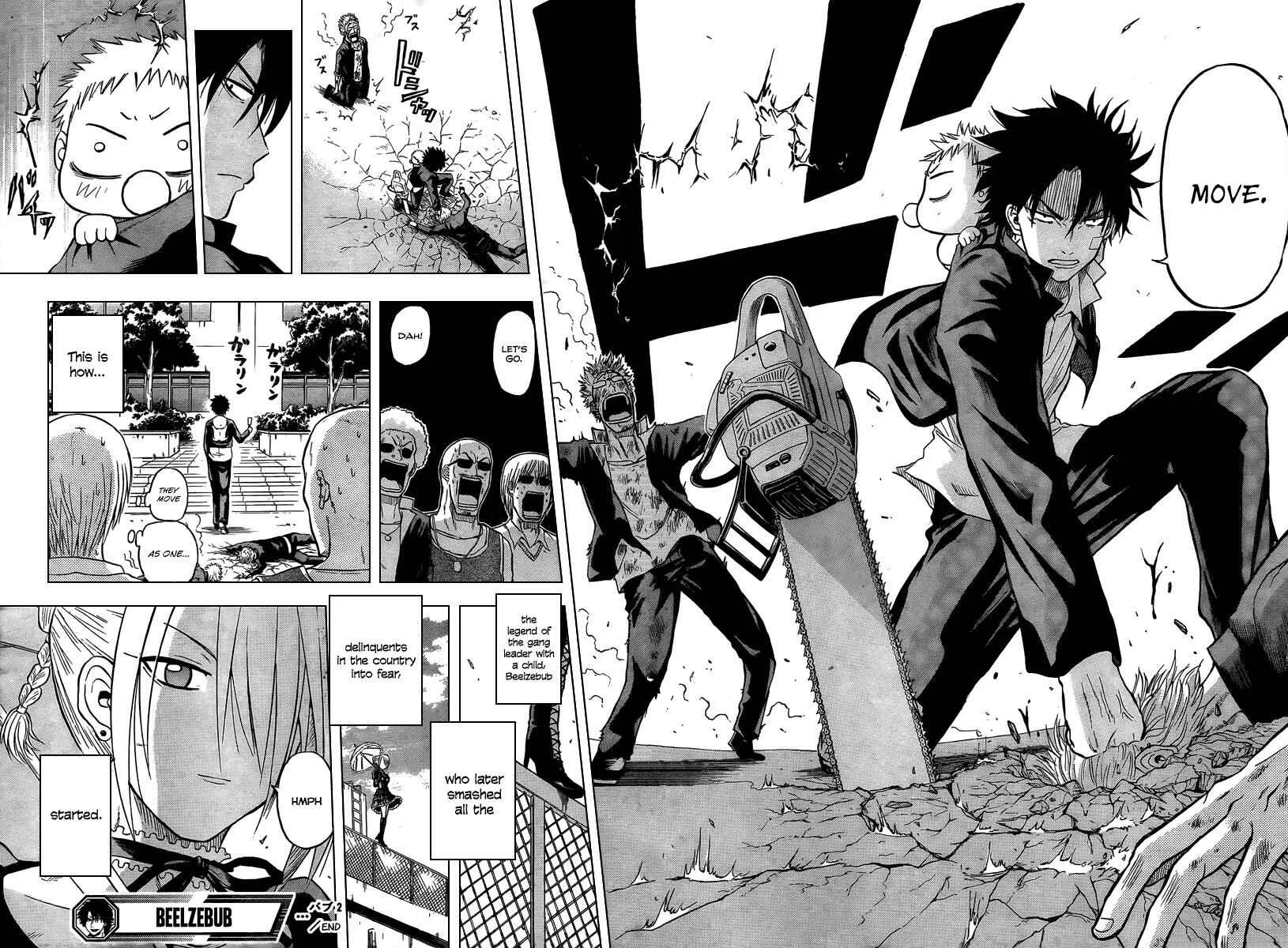 Beelzebub Chapter 2: I Become A Gang Leader With A Child - Page 26