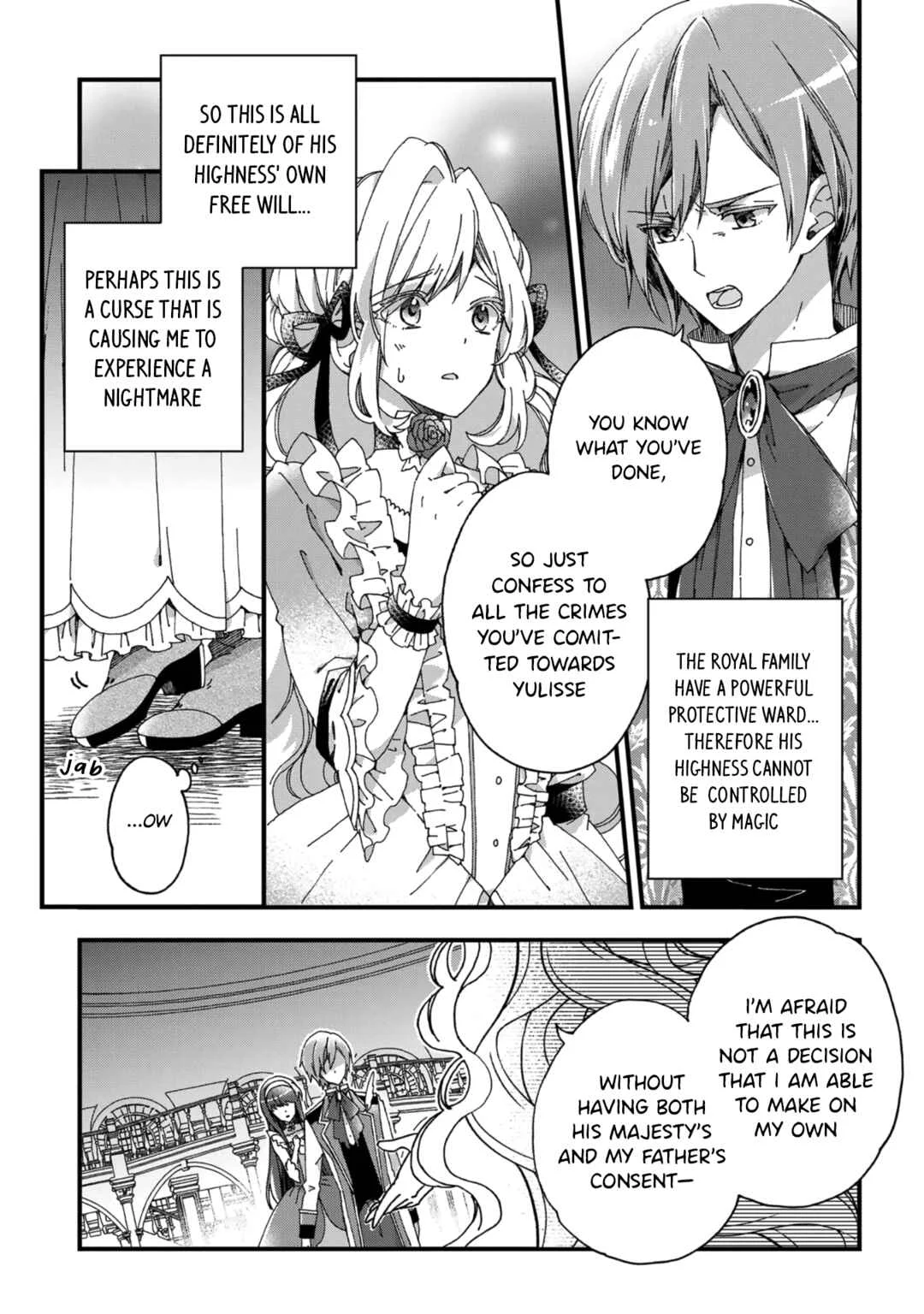 Betabore no Kon'yakusha ga Akuyaku Reijou ni Sare Sou na no de Chapter 1: A Scenario Come to Life - Page 5