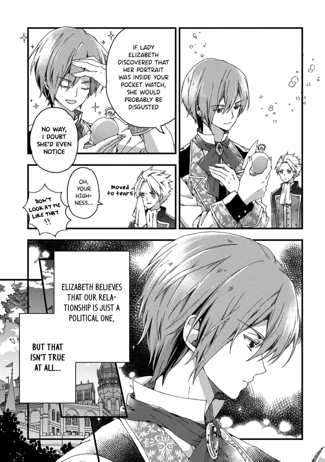 Betabore no Kon'yakusha ga Akuyaku Reijou ni Sare Sou na no de Chapter 1: A Scenario Come to Life - Page 20