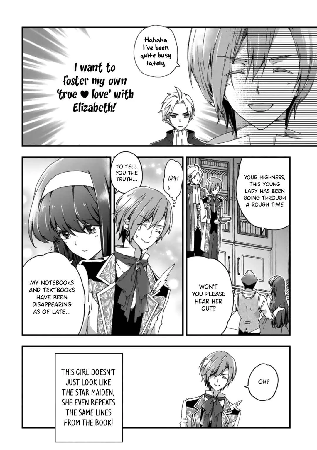 Betabore no Kon'yakusha ga Akuyaku Reijou ni Sare Sou na no de Chapter 1: A Scenario Come to Life - Page 33