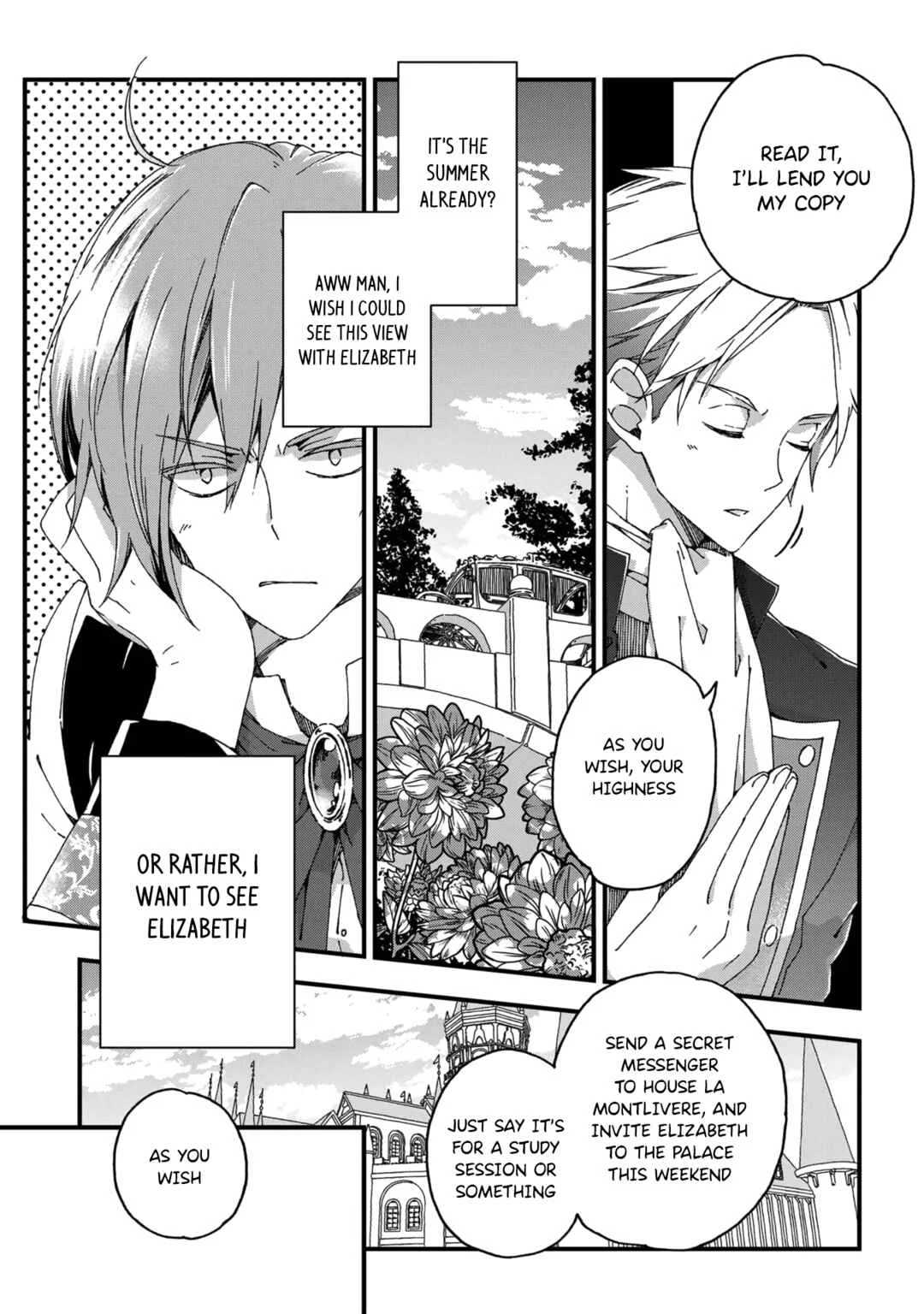 Betabore no Kon'yakusha ga Akuyaku Reijou ni Sare Sou na no de Chapter 1: A Scenario Come to Life - Page 38