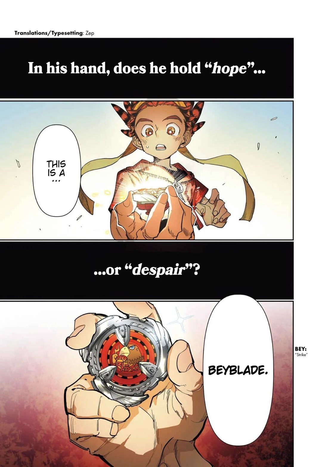 Beyblade X Chapter 1: Prologue - Page 1