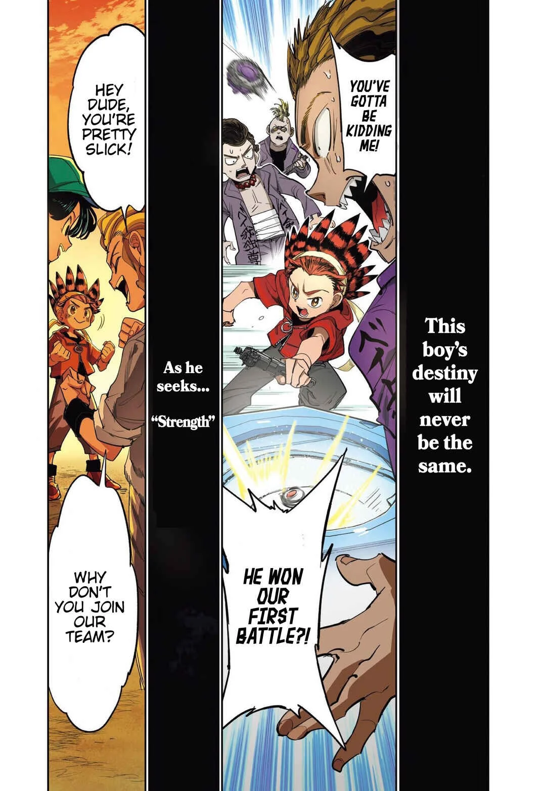 Beyblade X Chapter 1: Prologue - Page 2