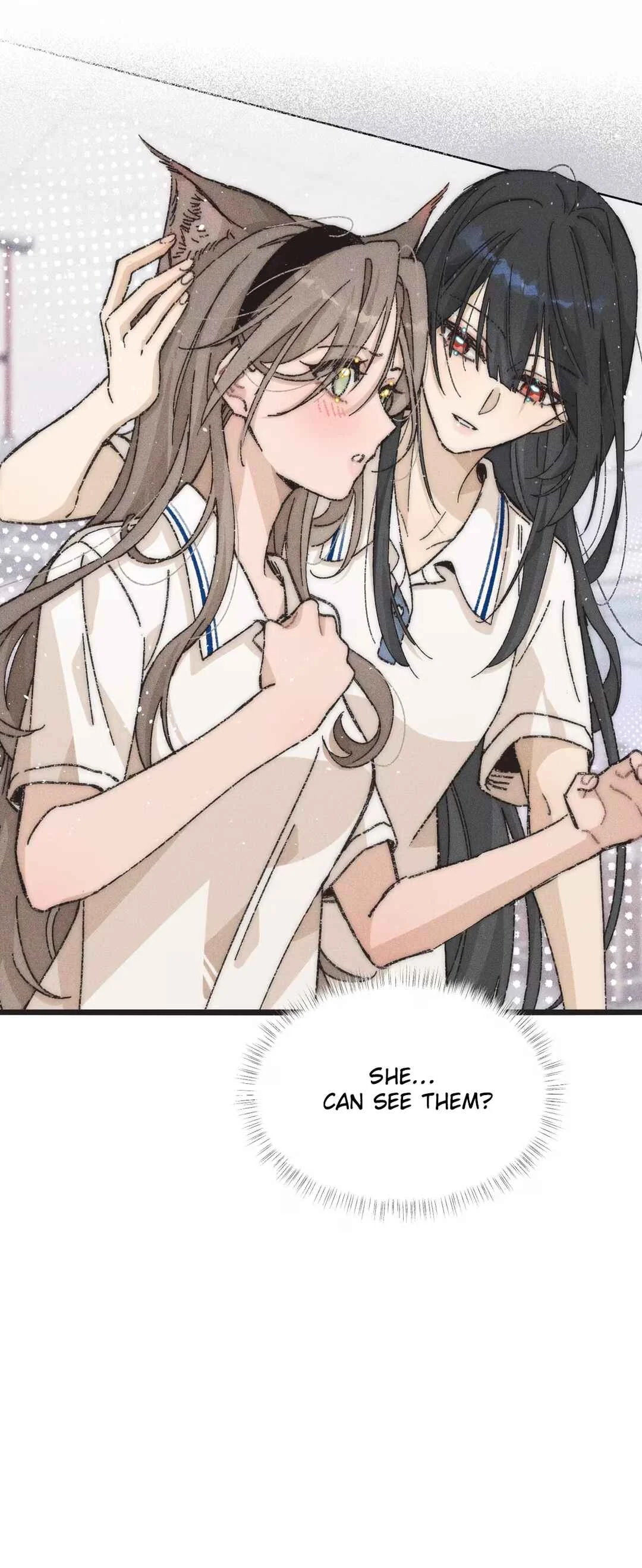 Bié Mō Wǒ ěr Duǒ Chapter 2: She... Can See Them? - Page 27