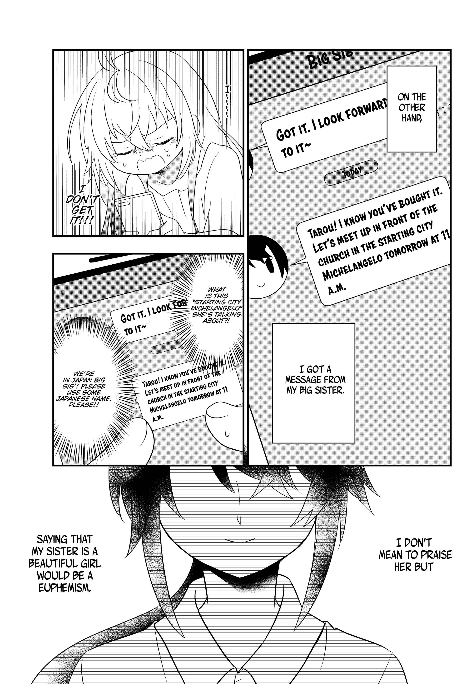 Bishoujo ni Natta kedo, Netoge Haijin Yattemasu. Chapter 2.1: Girl Online (1) - Page 4