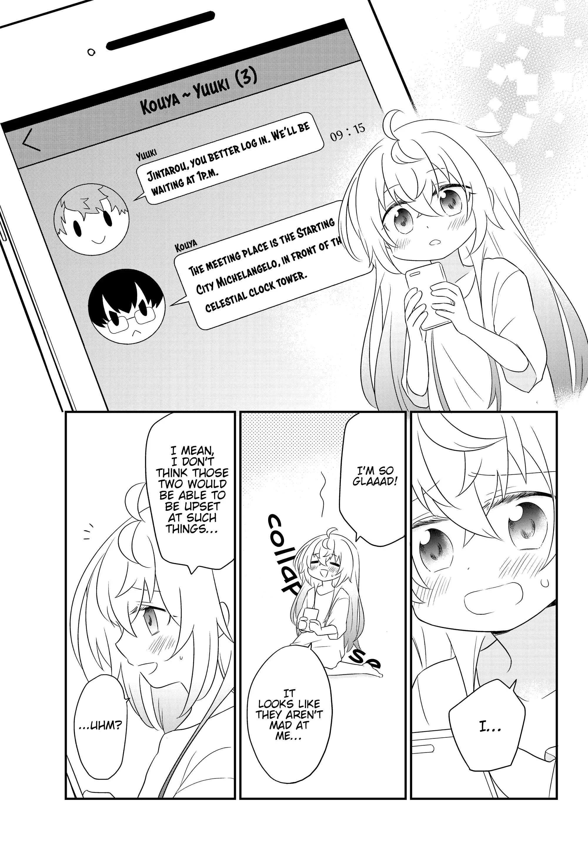 Bishoujo ni Natta kedo, Netoge Haijin Yattemasu. Chapter 2.1: Girl Online (1) - Page 10