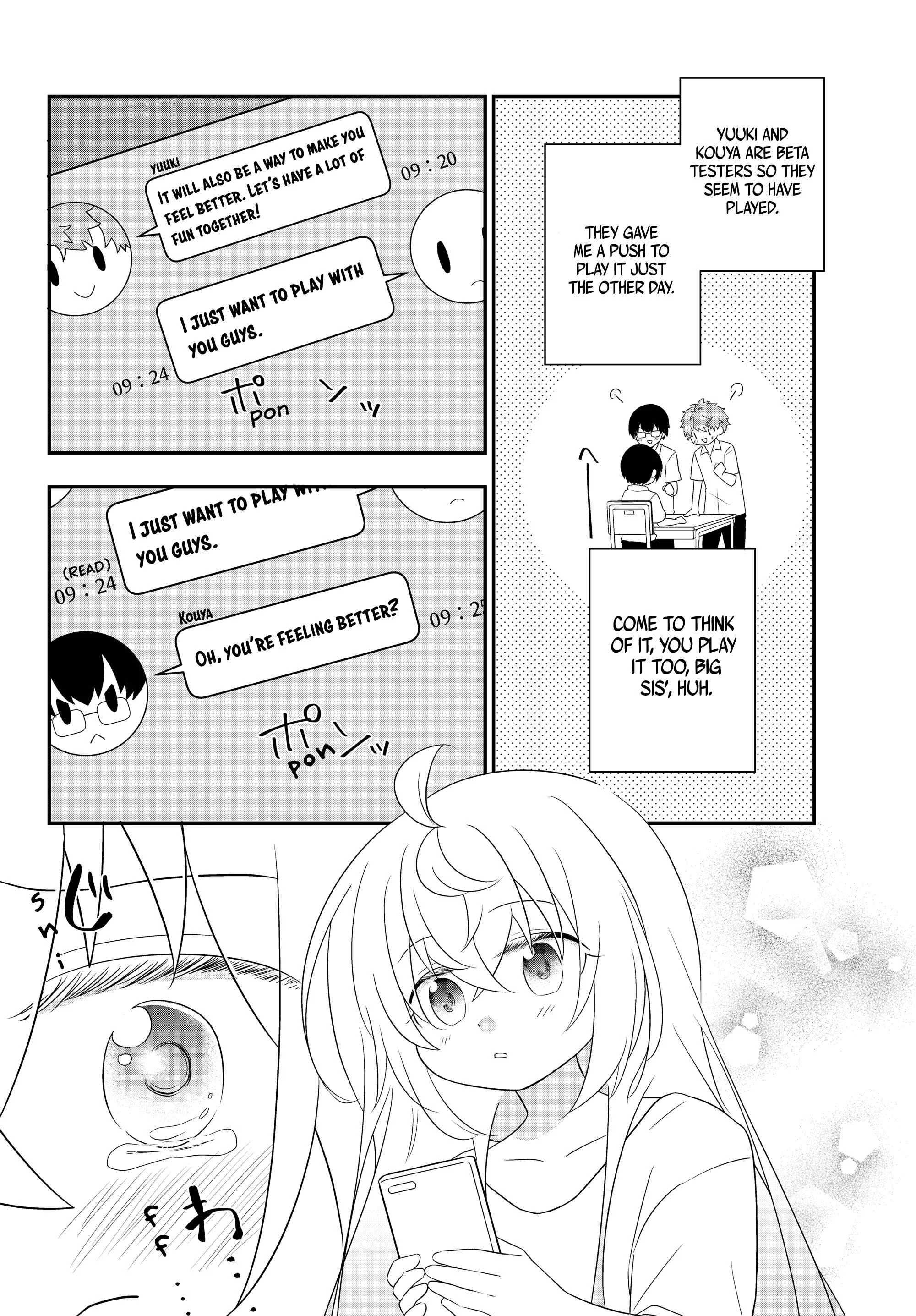 Bishoujo ni Natta kedo, Netoge Haijin Yattemasu. Chapter 2.1: Girl Online (1) - Page 14