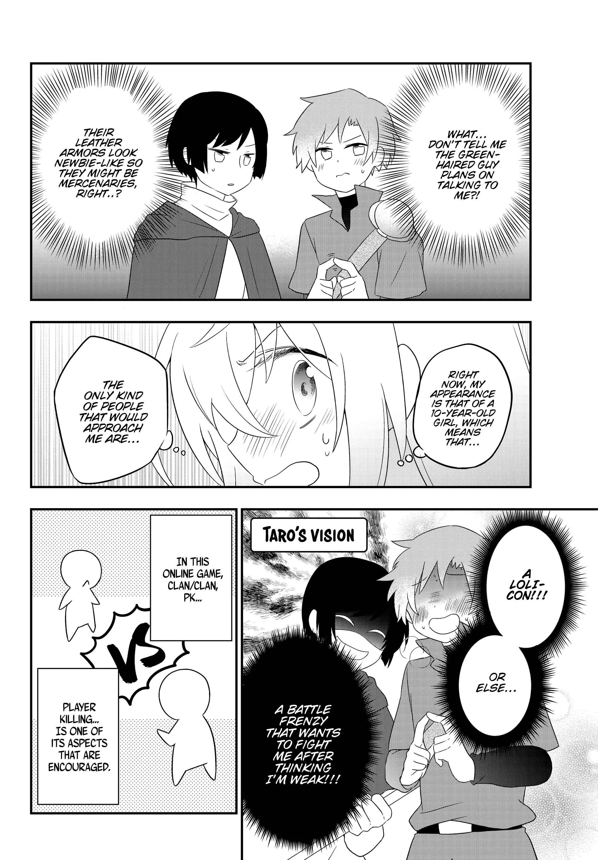 Bishoujo ni Natta kedo, Netoge Haijin Yattemasu. Chapter 3.1: To the world of Mercenaries (1) - Page 5