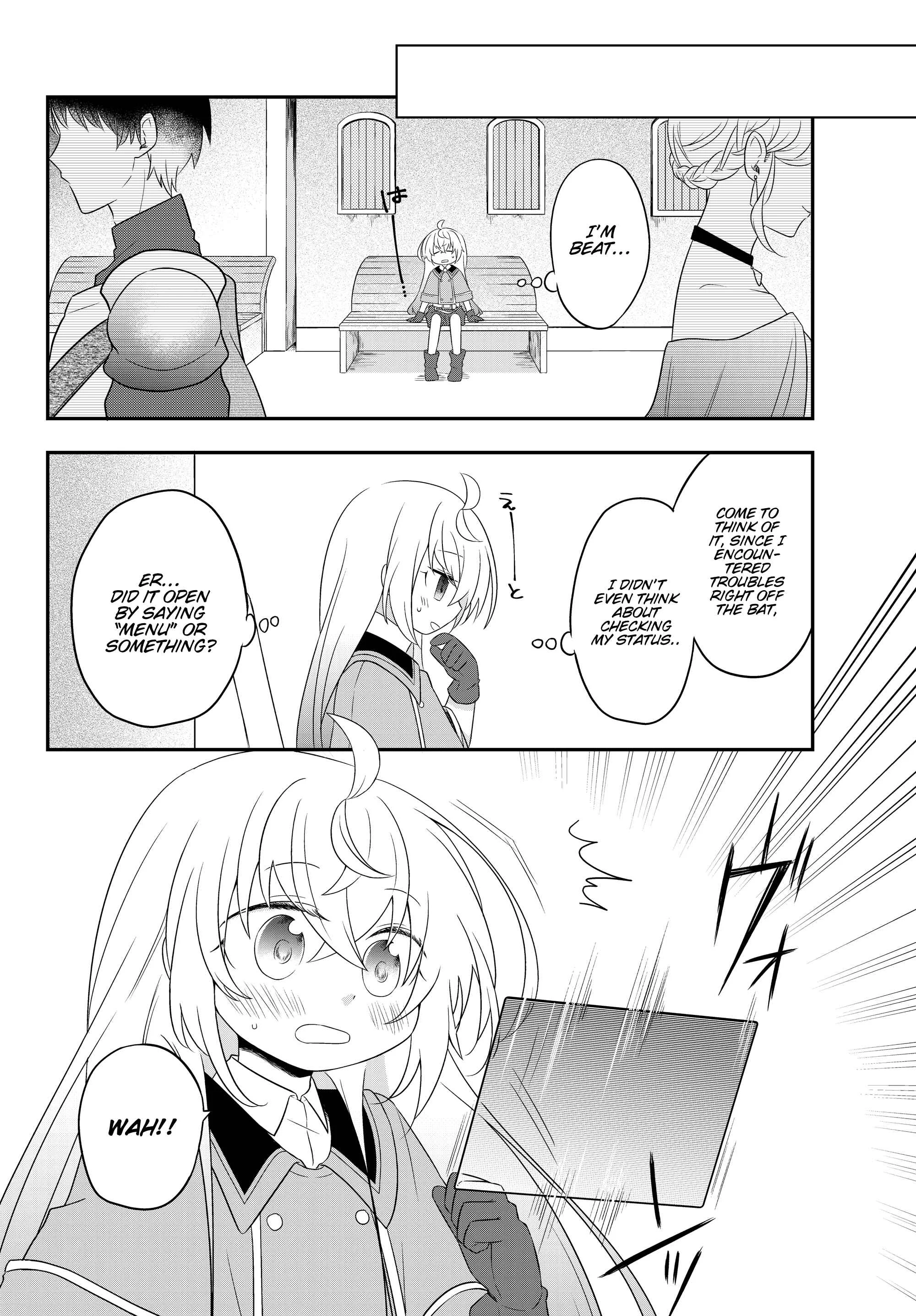 Bishoujo ni Natta kedo, Netoge Haijin Yattemasu. Chapter 3.1: To the world of Mercenaries (1) - Page 7