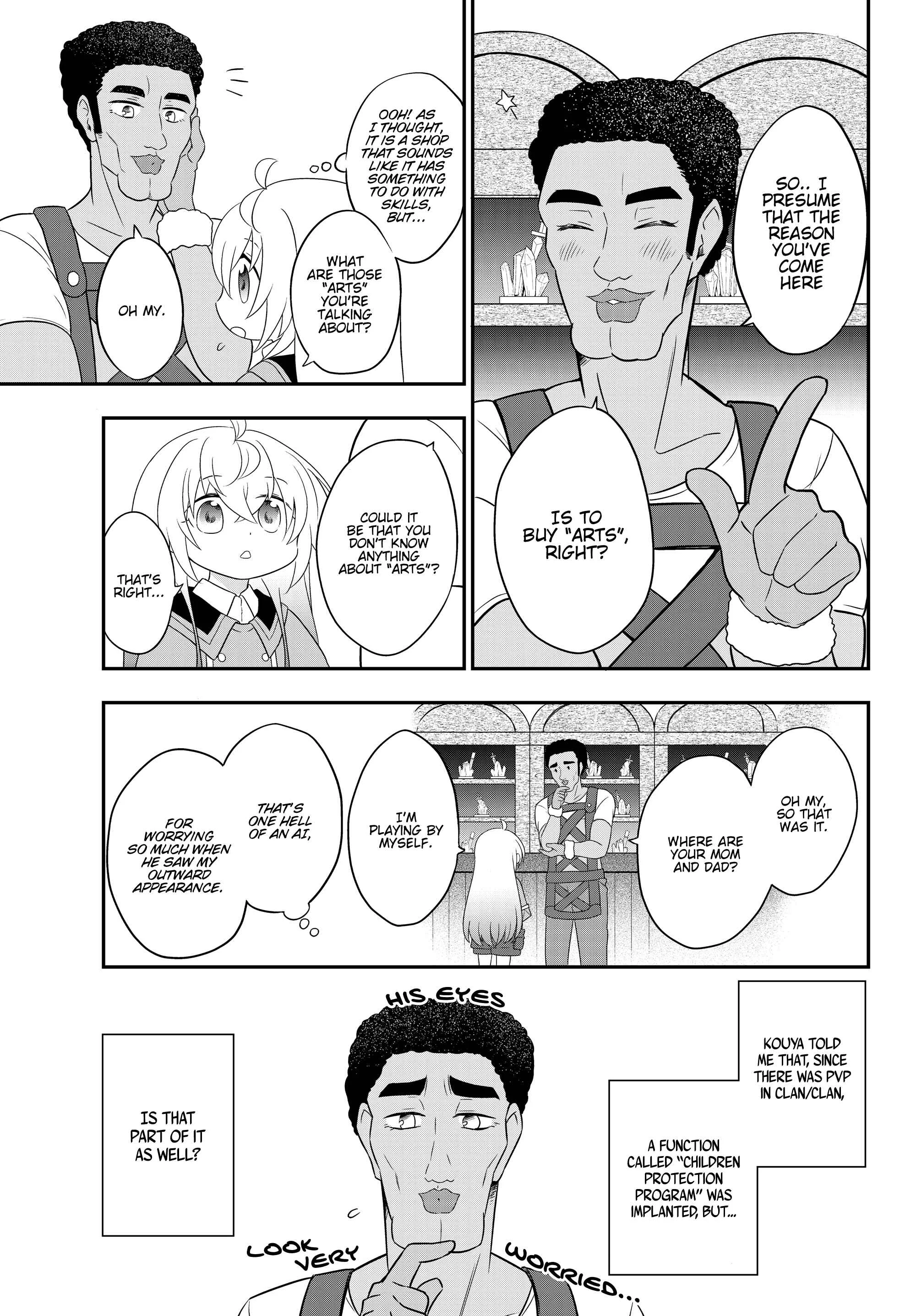 Bishoujo ni Natta kedo, Netoge Haijin Yattemasu. Chapter 3.1: To the world of Mercenaries (1) - Page 14