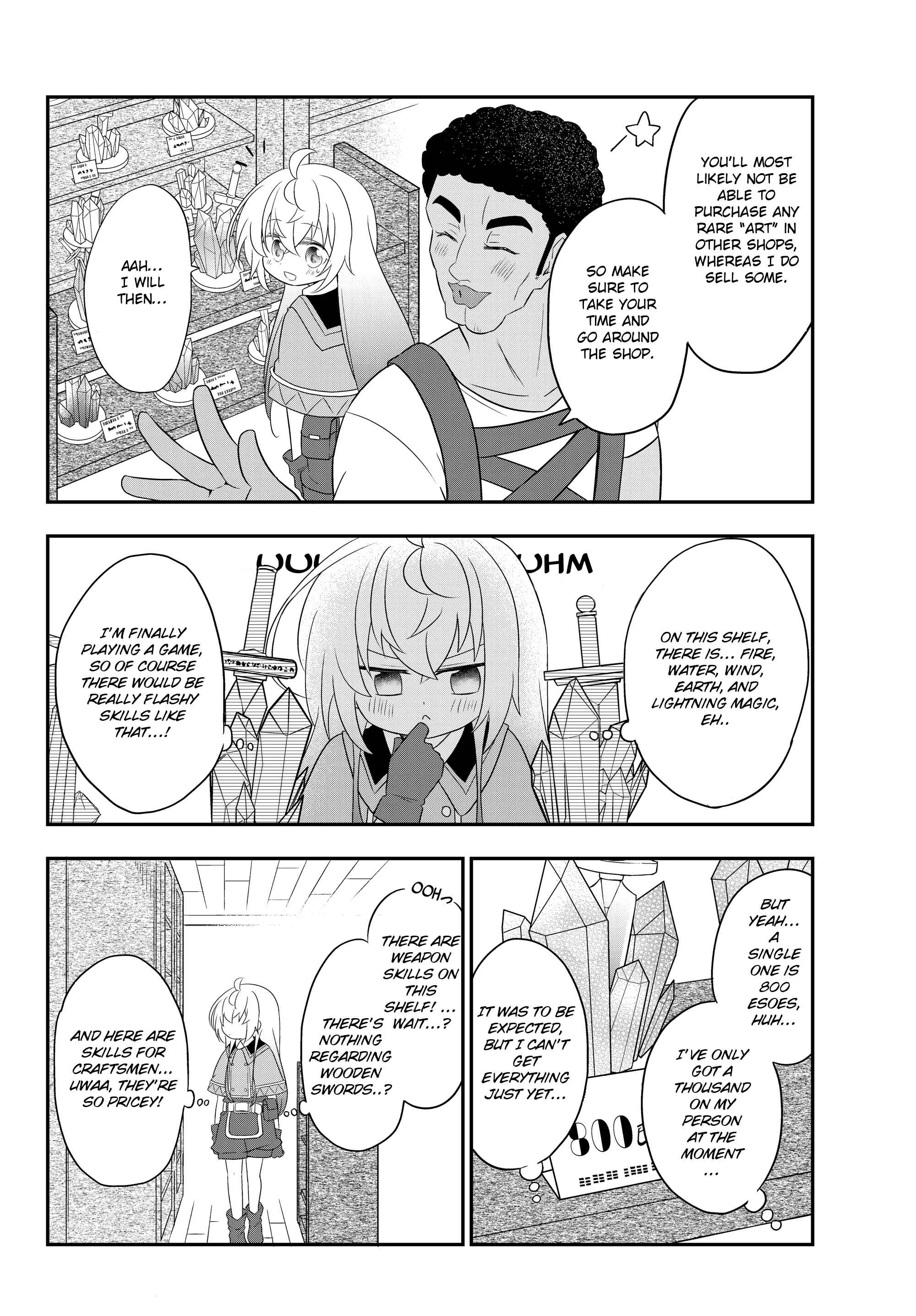 Bishoujo ni Natta kedo, Netoge Haijin Yattemasu. Chapter 3.2: To the world of Mercenaries (2) - Page 3