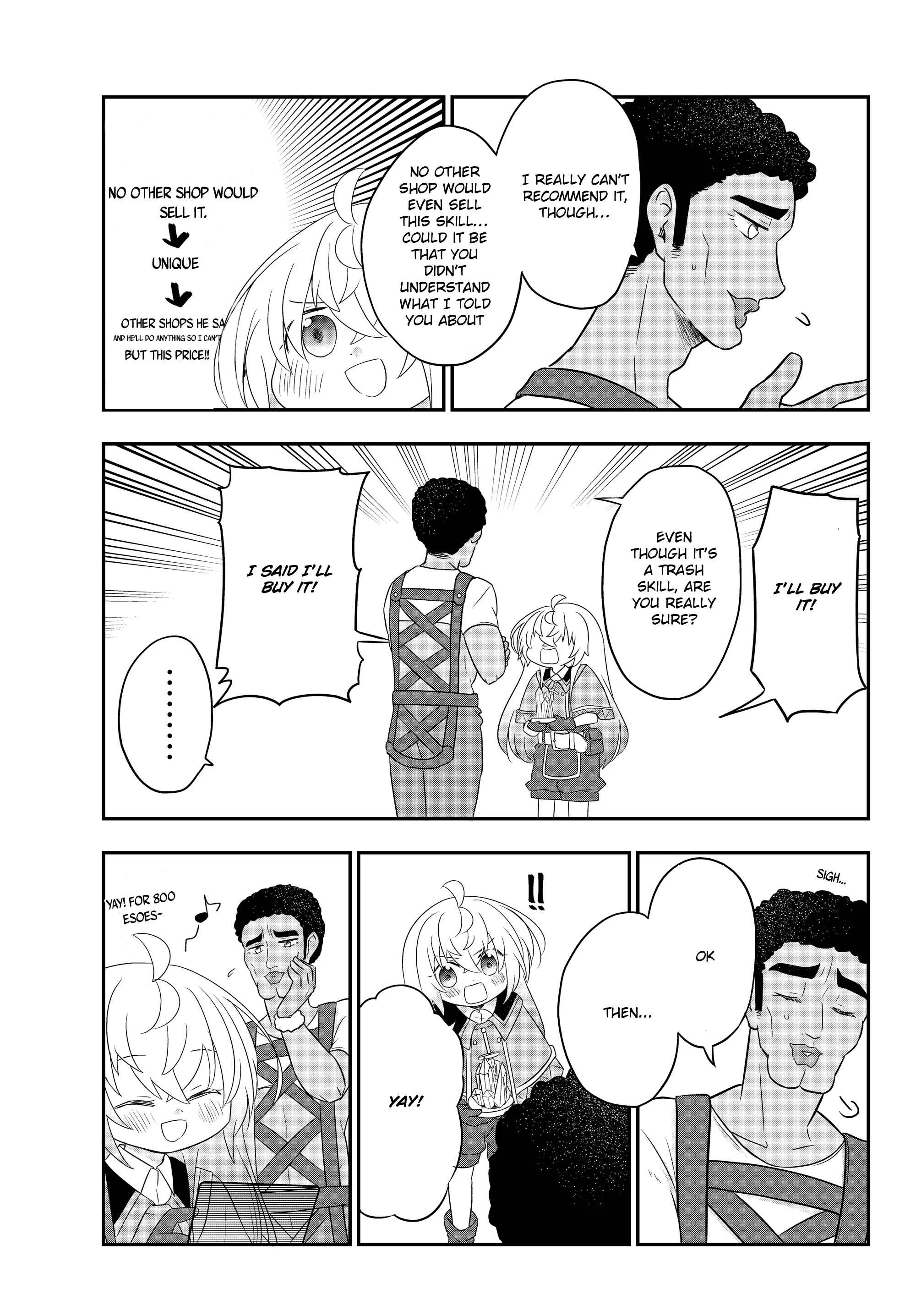 Bishoujo ni Natta kedo, Netoge Haijin Yattemasu. Chapter 3.2: To the world of Mercenaries (2) - Page 8