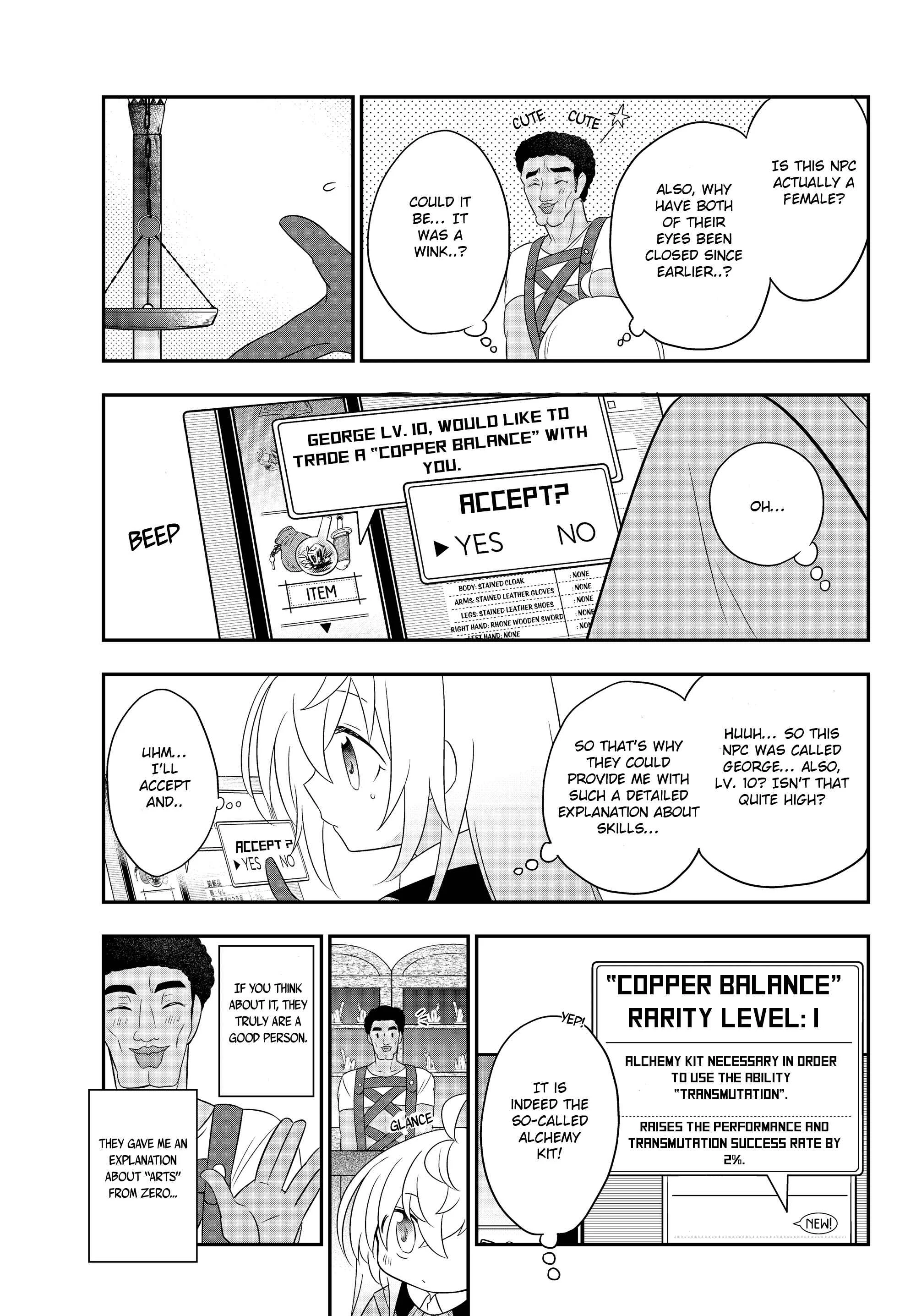 Bishoujo ni Natta kedo, Netoge Haijin Yattemasu. Chapter 3.2: To the world of Mercenaries (2) - Page 14
