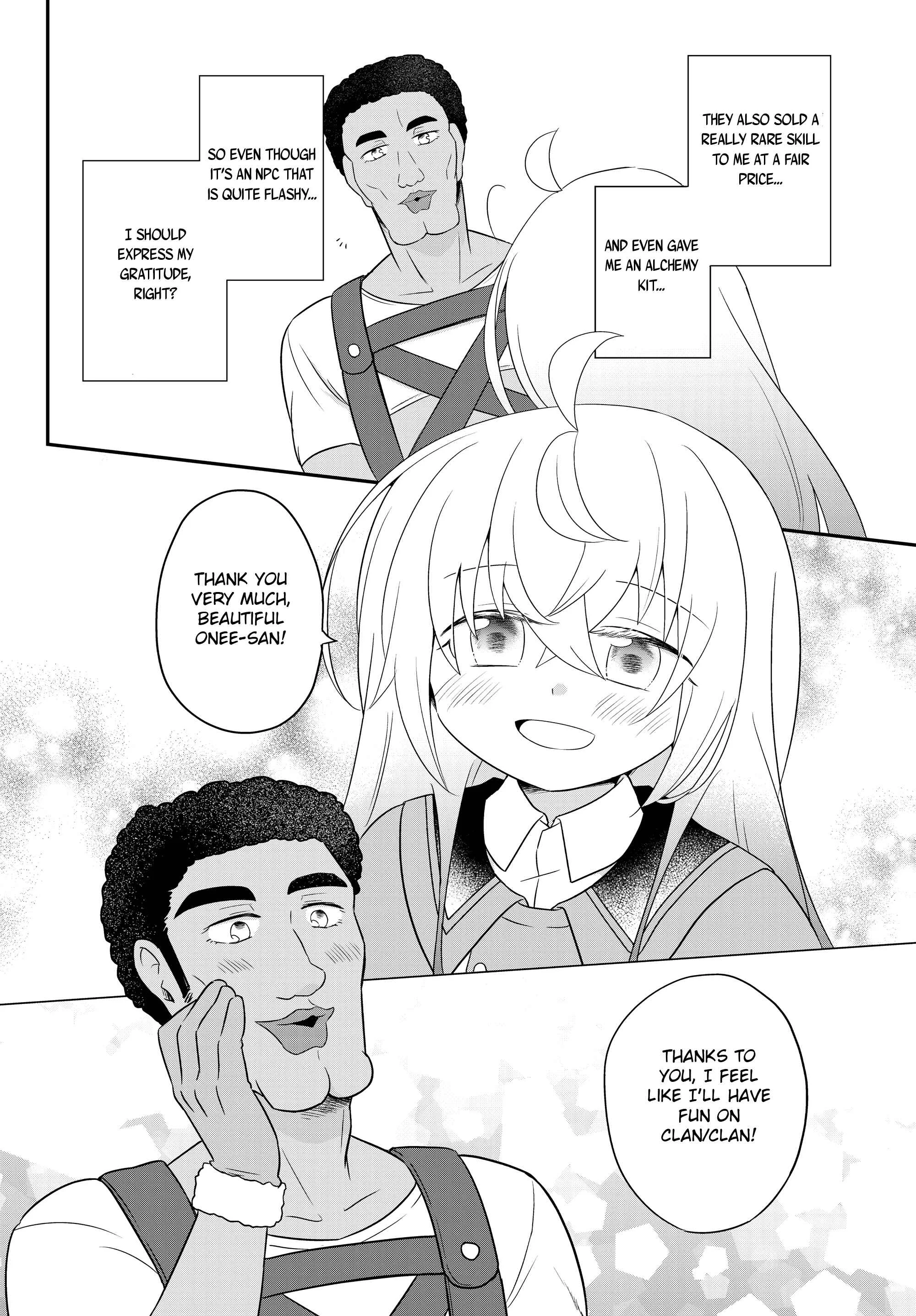 Bishoujo ni Natta kedo, Netoge Haijin Yattemasu. Chapter 3.2: To the world of Mercenaries (2) - Page 15