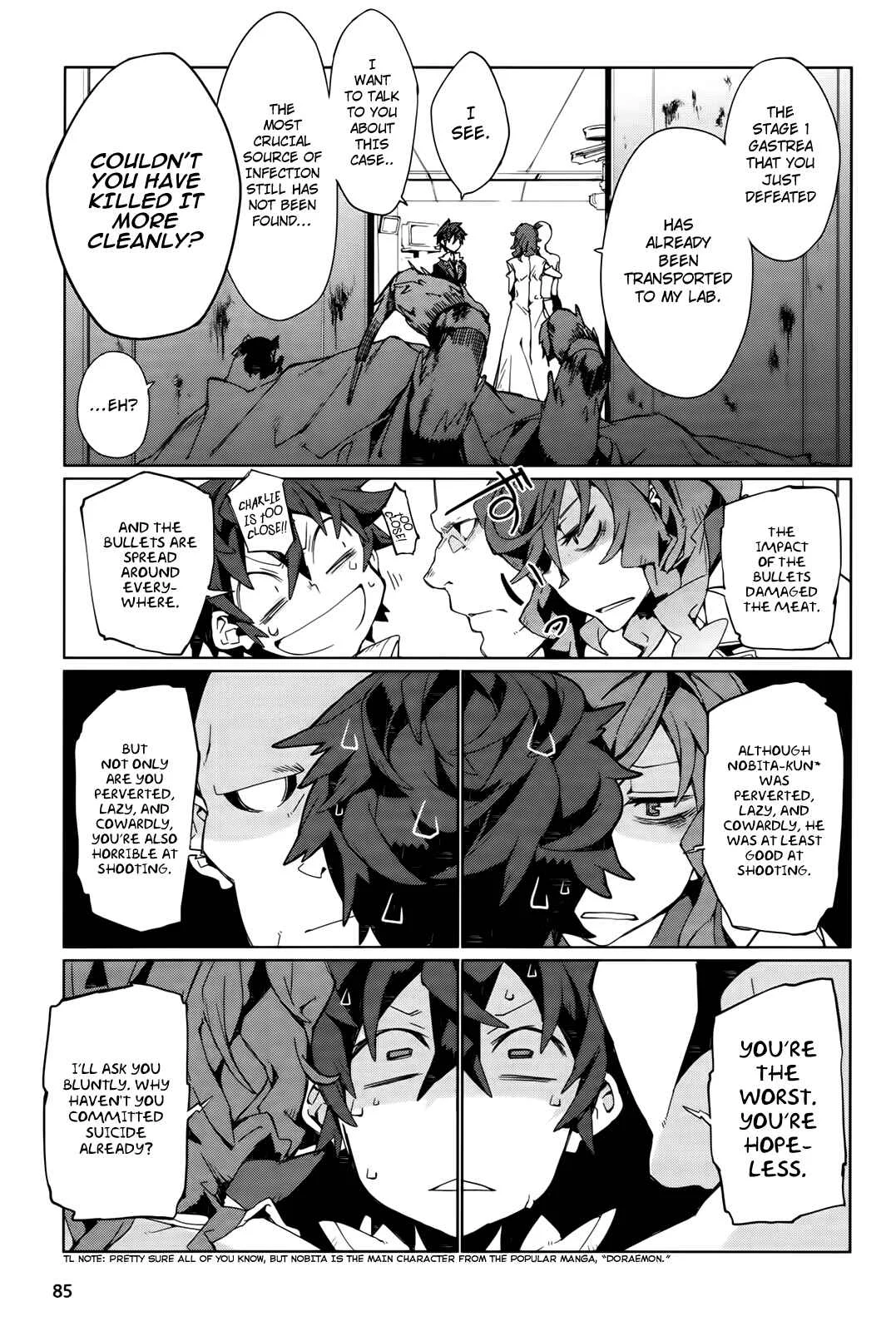 Black Bullet Chapter 3: The Cursed Children - Page 16