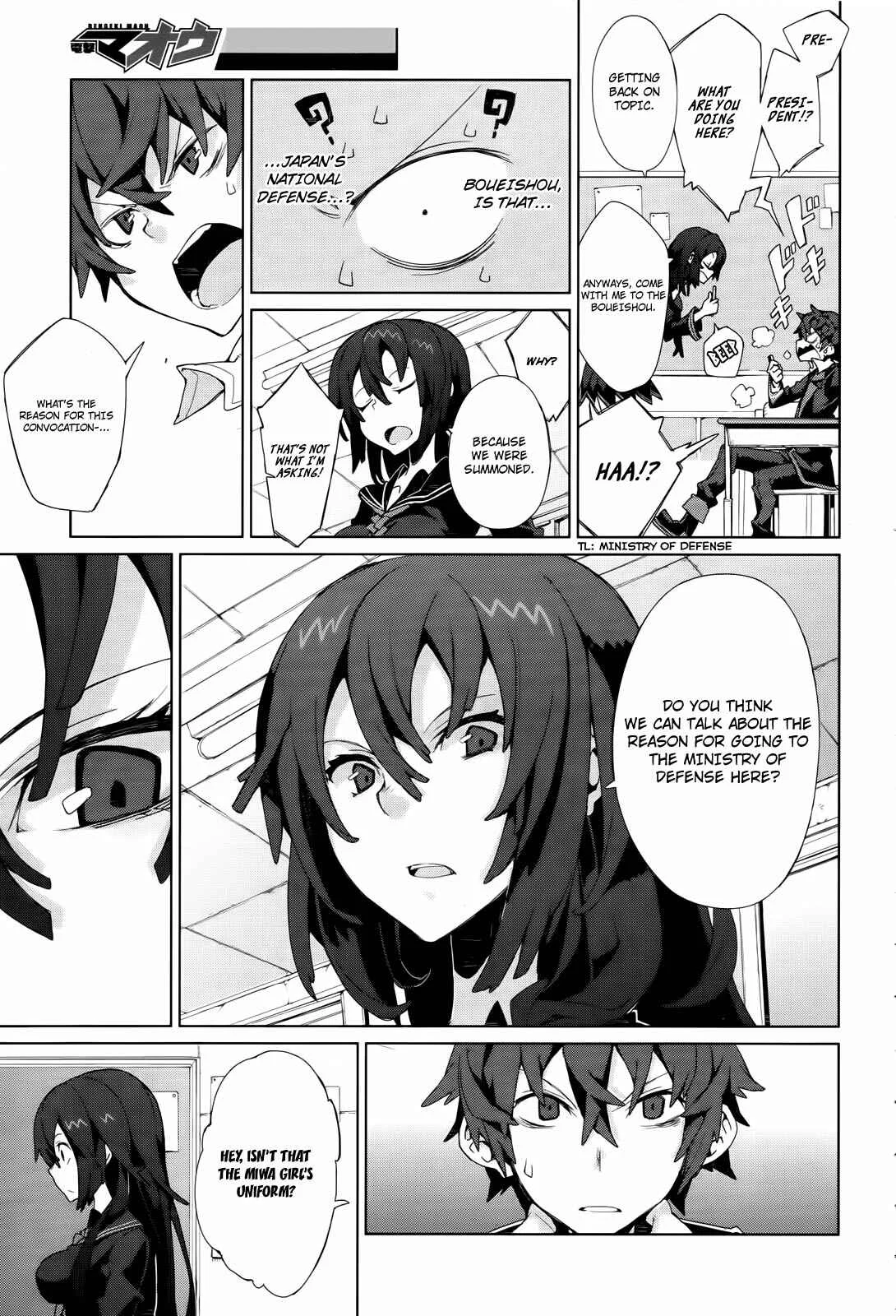 Black Bullet Chapter 4: Convocation - Page 9